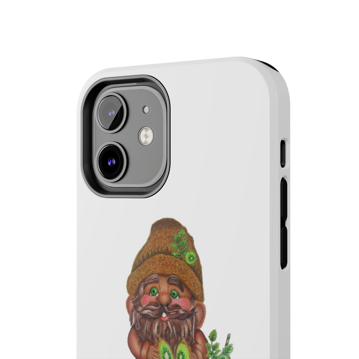 Funny Kiwi Gnome Phone Cases, Phone Covers for Gnome Lovers, Cute Gift for Gardeners, Unique Tech Accessories, Holiday Gifts