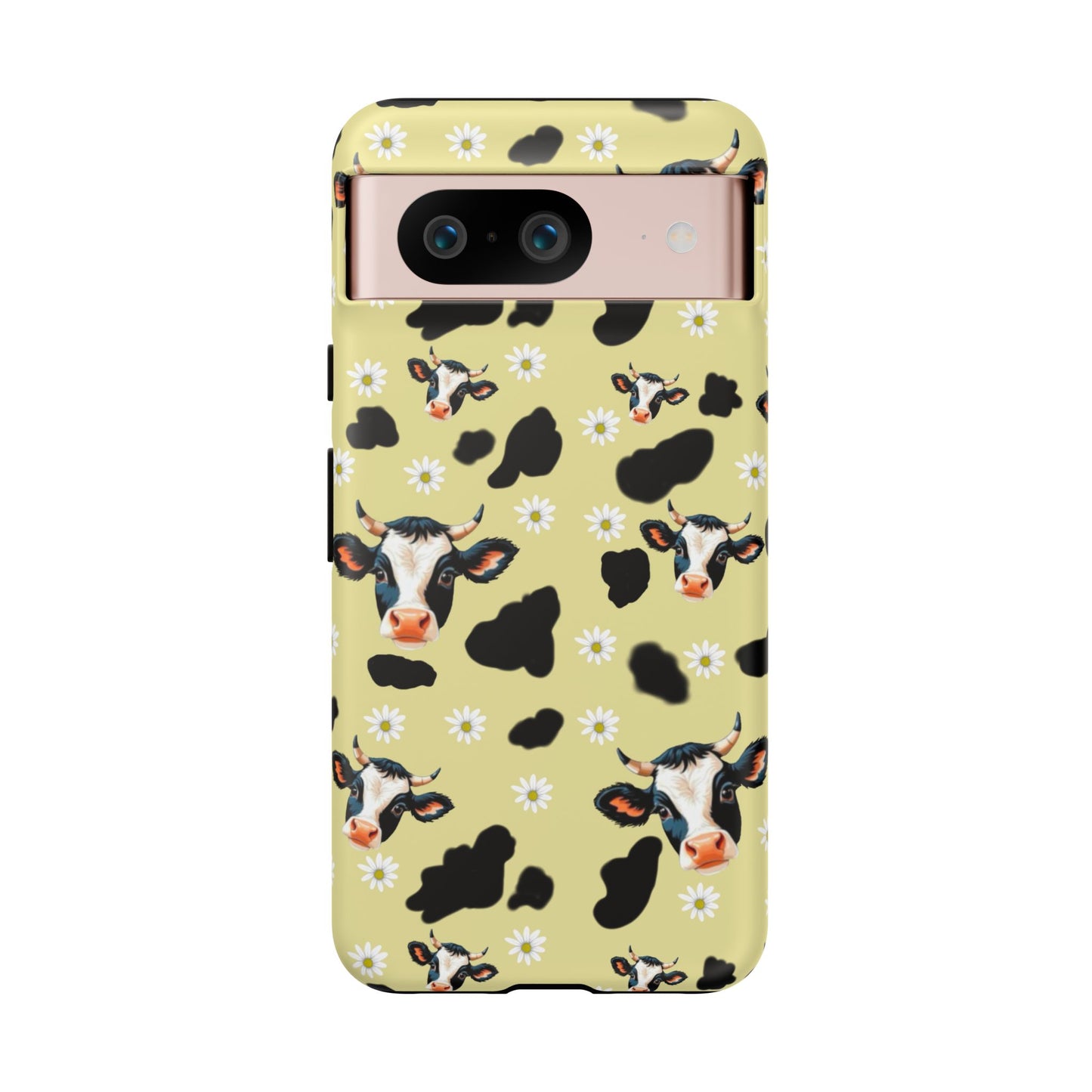 Cow Print Phone Case - Cute Protection for Animal Lovers, Gift for Farmhouse Decor, Cheerful Cow Design