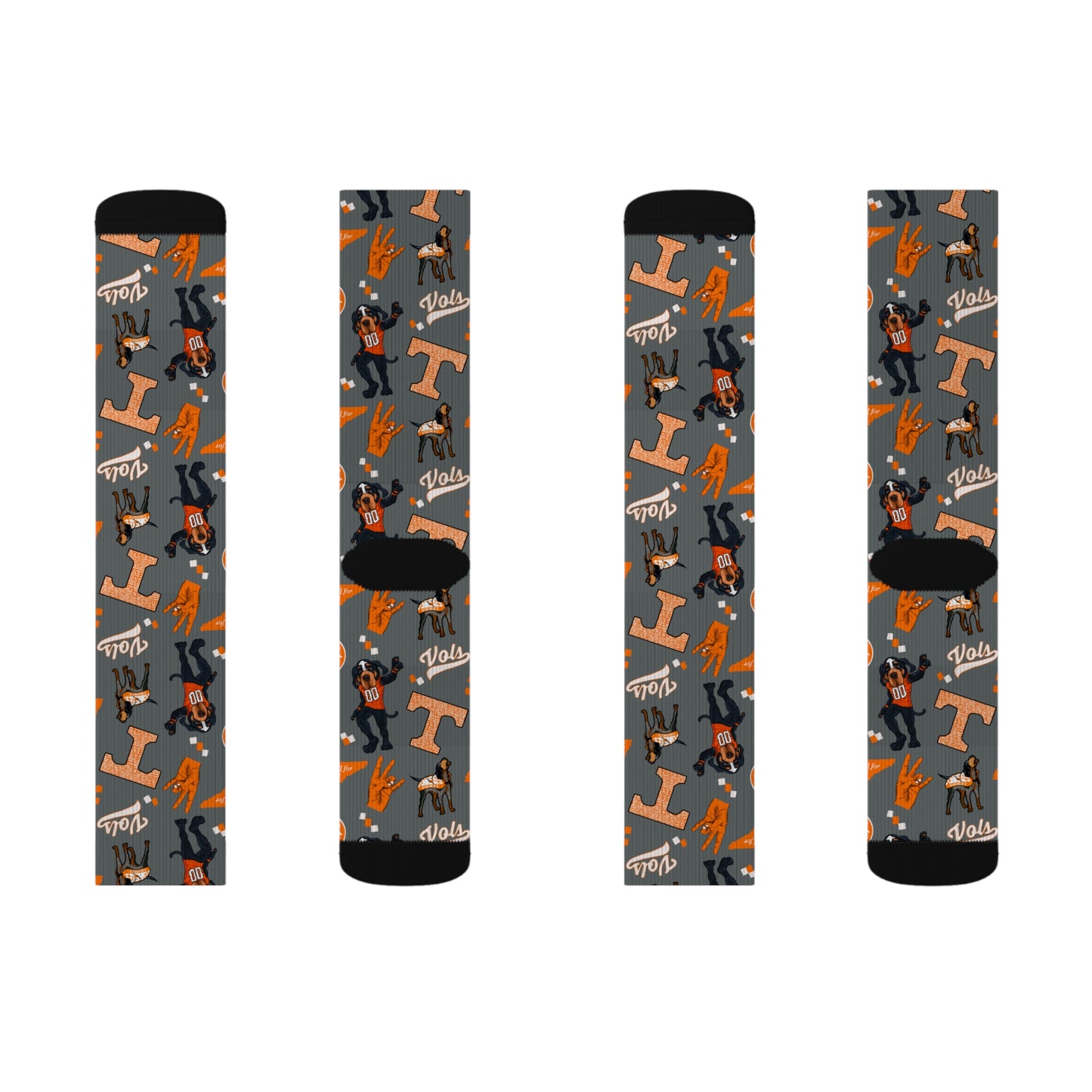 Tennessee Vols Socks for Fans, Perfect for Game Days, Casual Wear, Gifts, and Celebrations