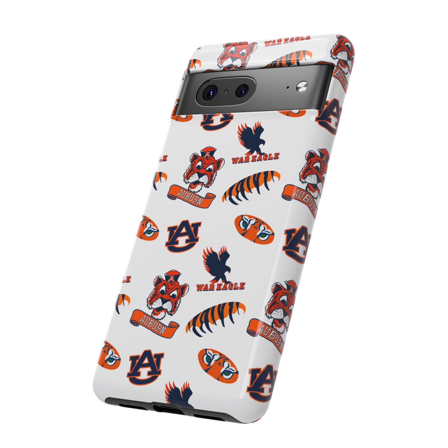 Auburn Fan Phone Case, Sports Team Accessory, Gift for Auburn Fans, Durable Cover, College Game Day