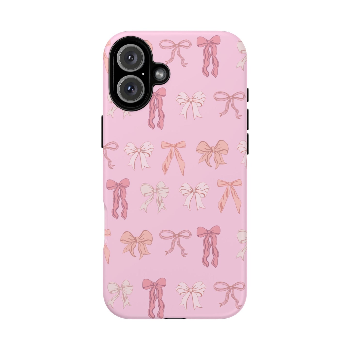Cute Phone Case with Bow Design | Pink Aesthetic | Gifts for Her, Birthday Present, Trendy Phone Accessories, Fashionable Tech Cover