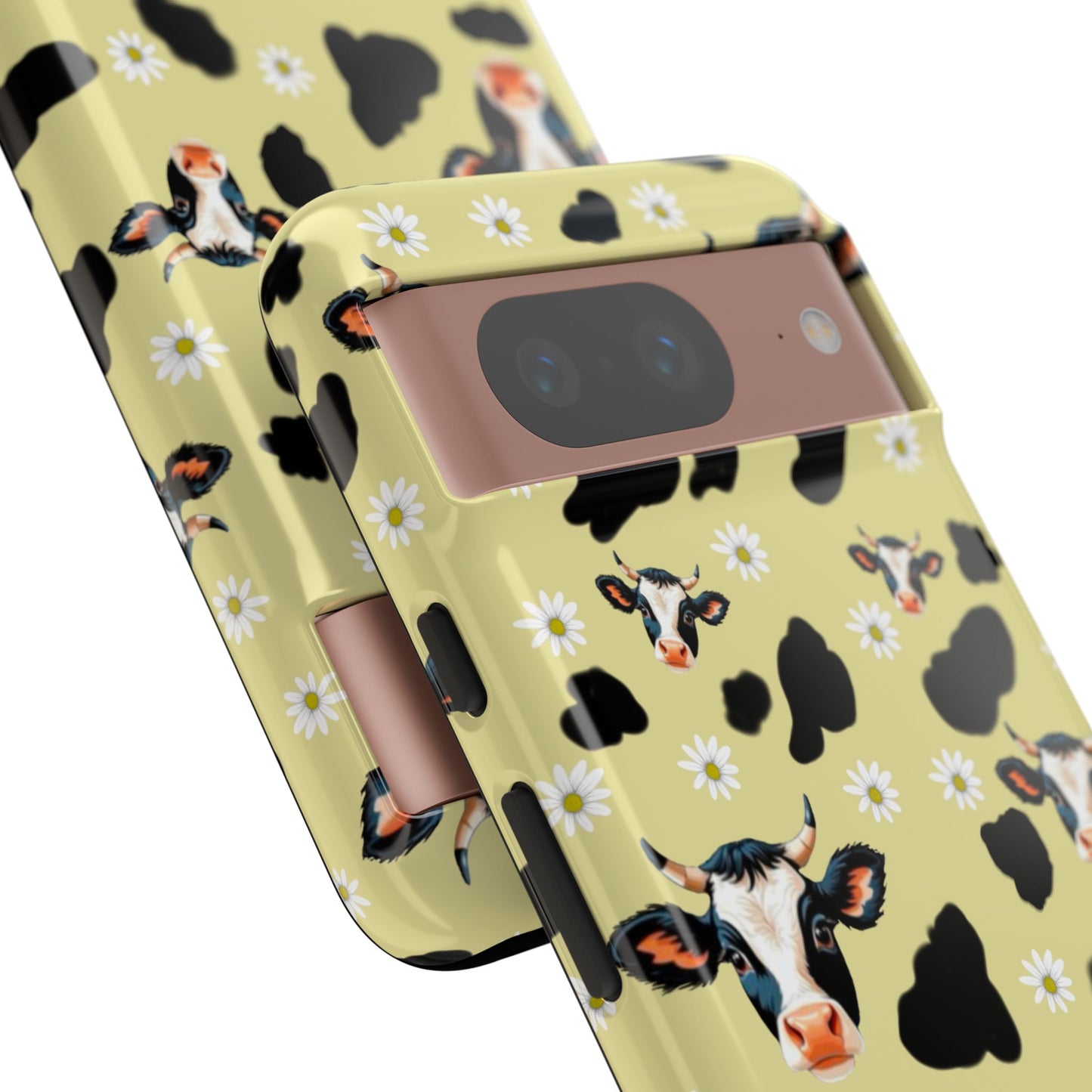 Cow Print Phone Case - Cute Protection for Animal Lovers, Gift for Farmhouse Decor, Cheerful Cow Design