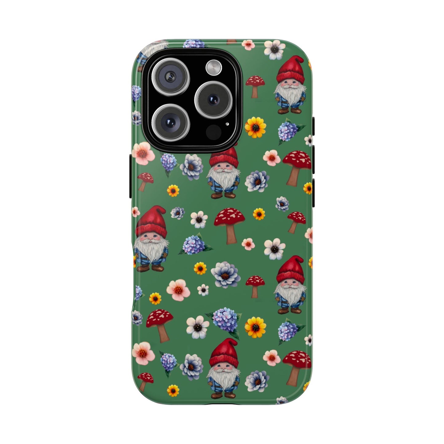 Gnome Garden Phone Case | Tough Cases for Nature Lovers | Cute Gnome Pattern | Floral & Mushroom Design | Gifts for Friends, Birthday [...]