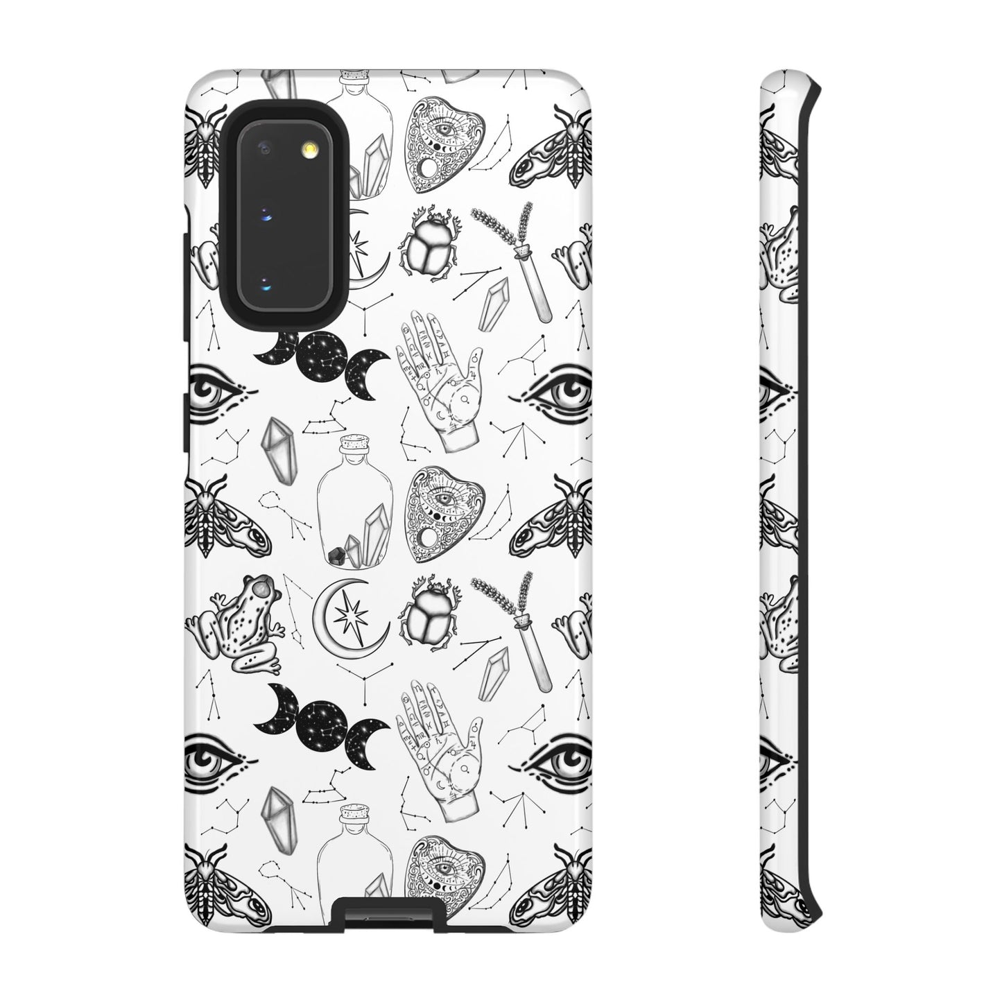 Mystical Phone Case | Boho Aesthetic Cover, Witchy Gift, Crystal Art Protection, Astrology Decor, Unique Cell Phone Skins