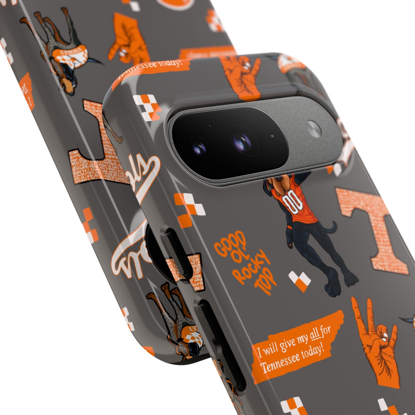 Tough Cases - Tennessee Fan Phone Case, Sports Team Accessory, Gift for Volunteers Fans, Durable Cover, College Game Day