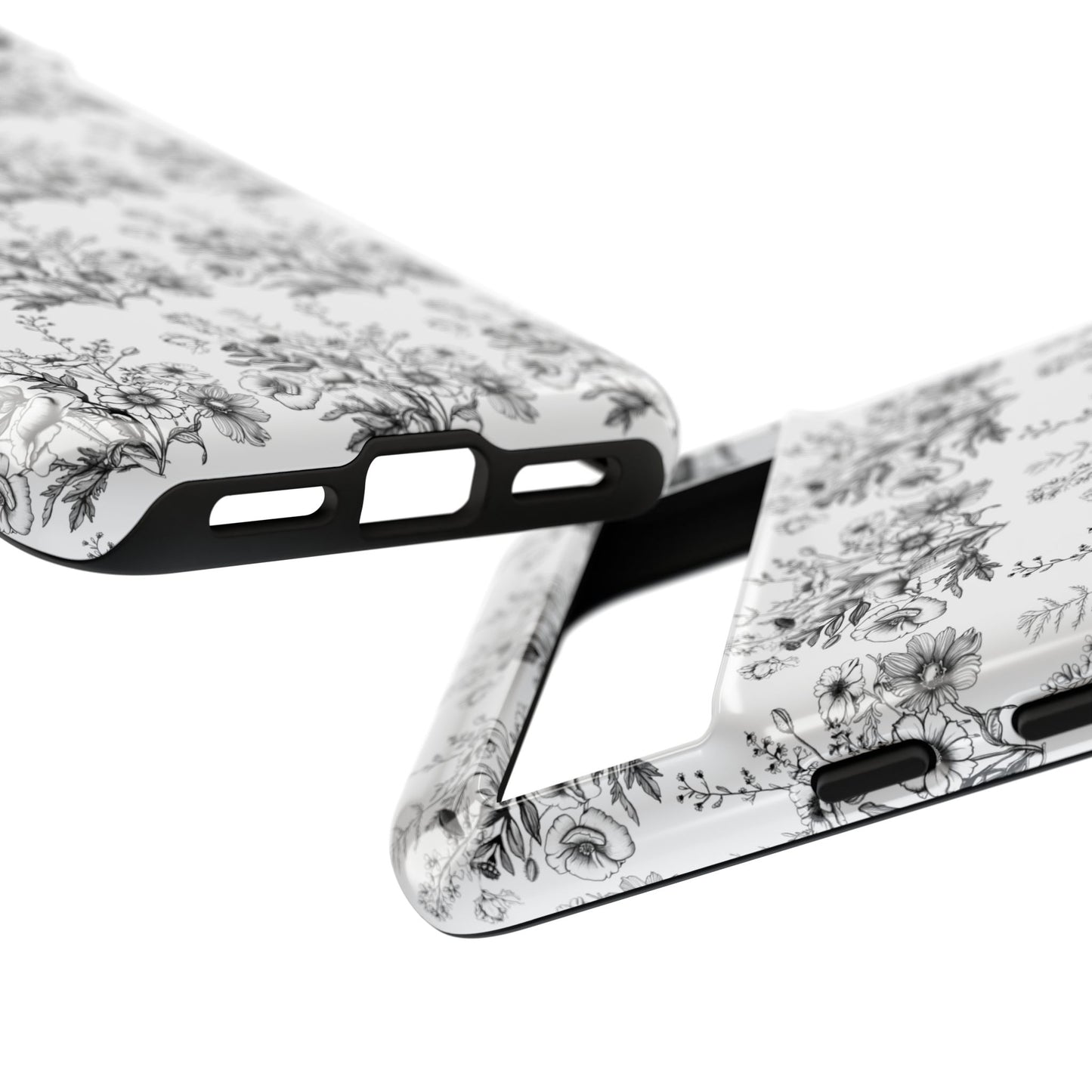 Floral Phone Case, Tough Cases with Elegant Black and White Design, Protective Cover for Fashion Lovers, Unique Gift for All [...]