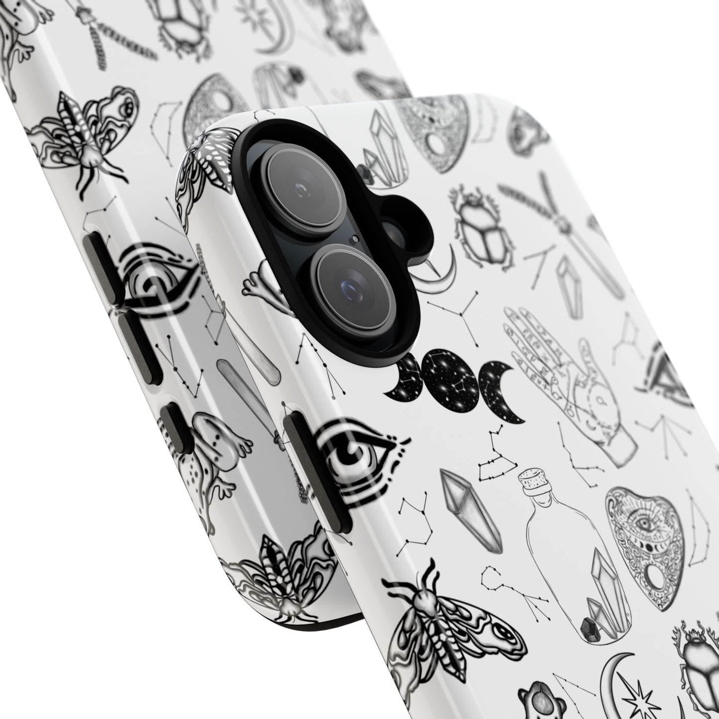 Mystical Phone Case | Boho Aesthetic Cover, Witchy Gift, Crystal Art Protection, Astrology Decor, Unique Cell Phone Skins