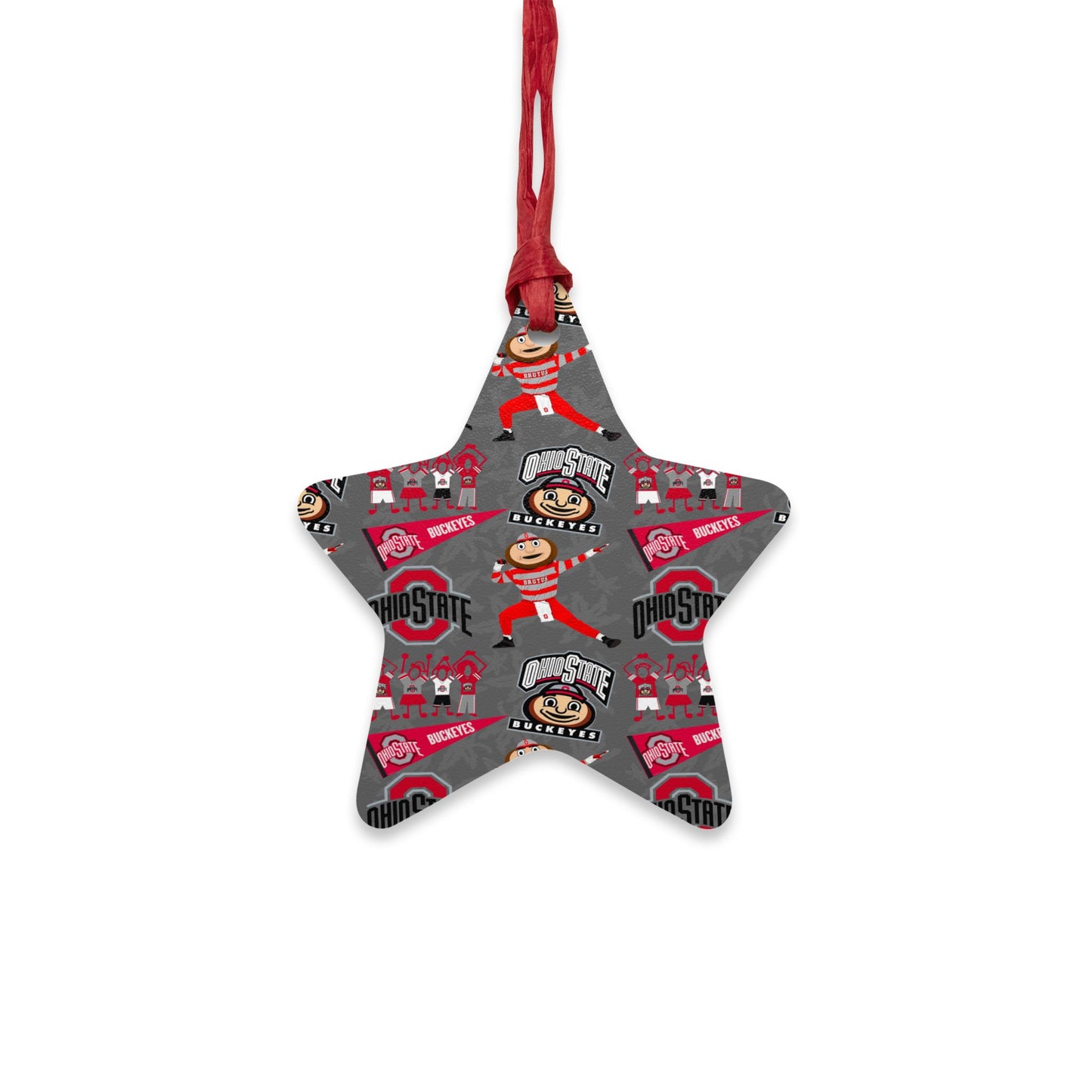 Ohio State Wooden Ornaments, Holiday Decorations, College Sports Decor, Personalized Gift, Christmas Ornaments