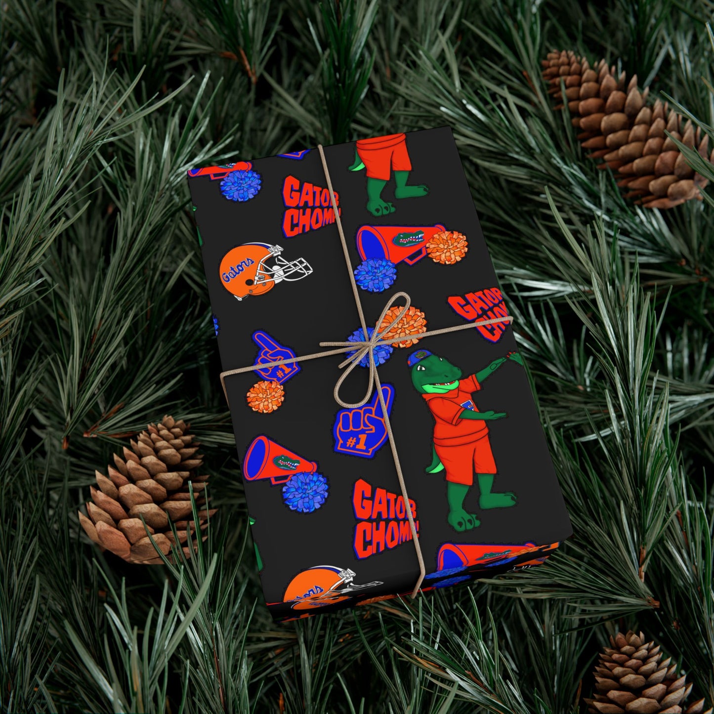 Florida Gators Football Gift Wrap Paper — Team Spirit Wrapping Paper for Fans & Game Day