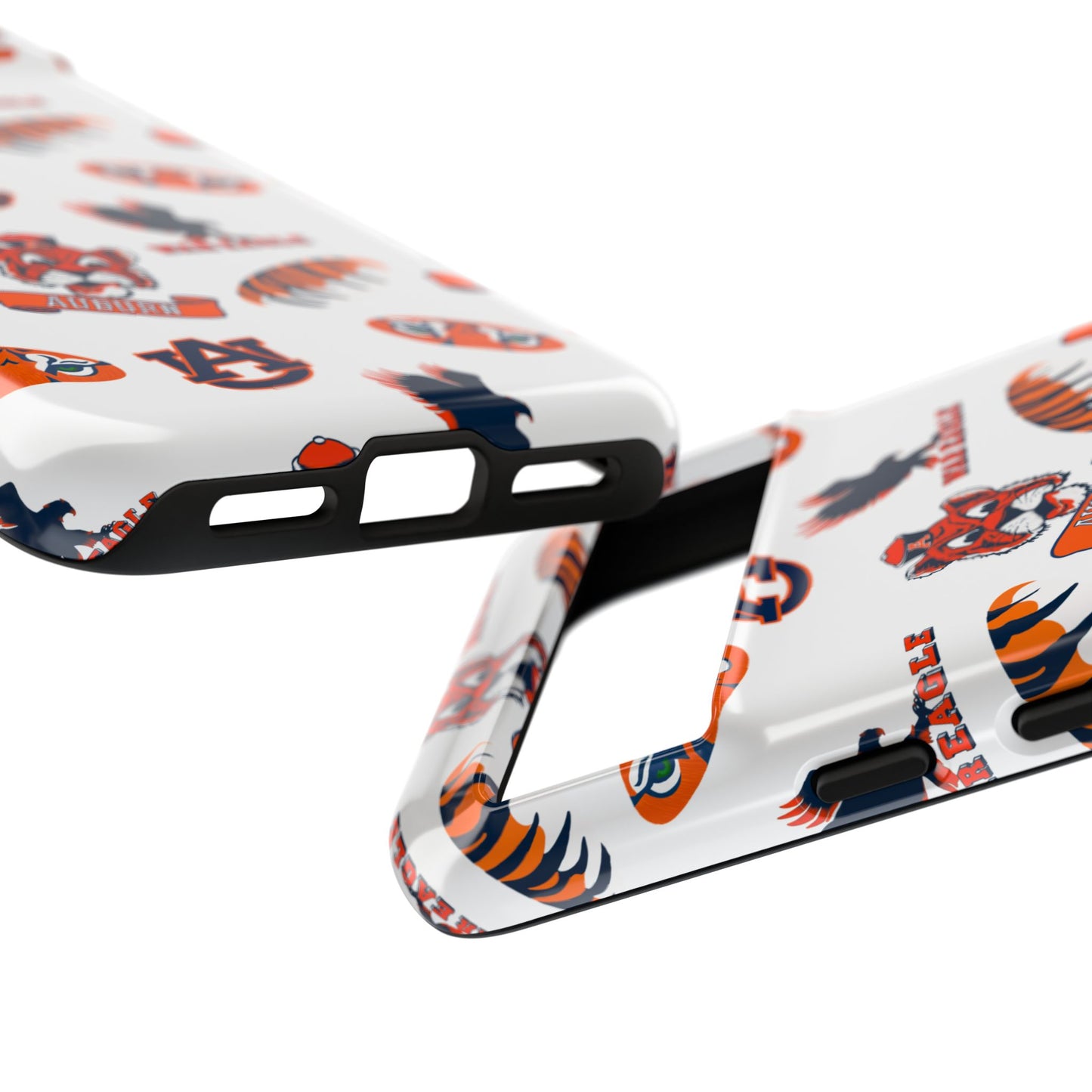 Auburn Fan Phone Case, Sports Team Accessory, Gift for Auburn Fans, Durable Cover, College Game Day