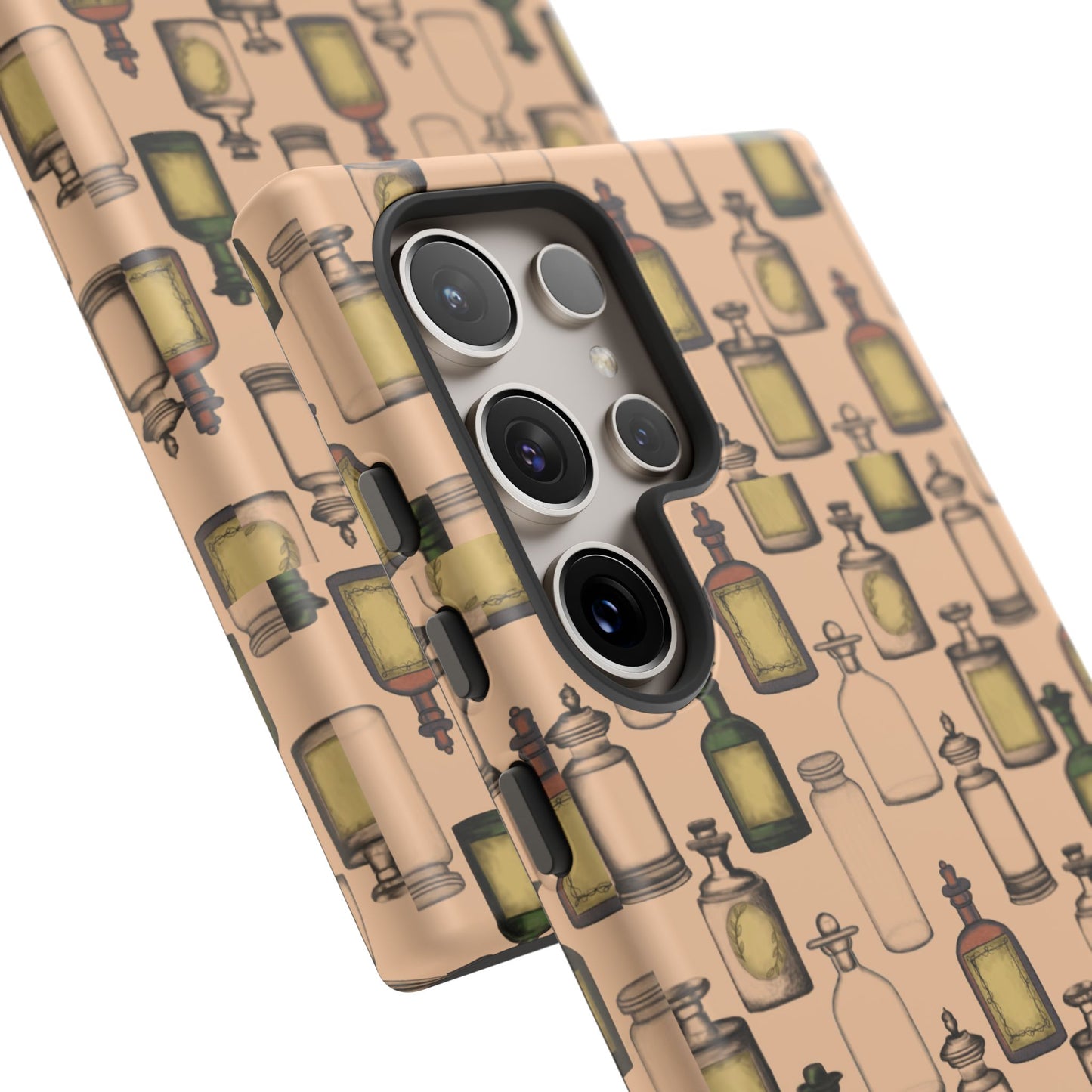 Vintage Potion Bottle Phone Case, Tough Phone Case, Magical Phone Cover, Witch Aesthetic, Gift for Witch Lovers, Boho Phone Accessories