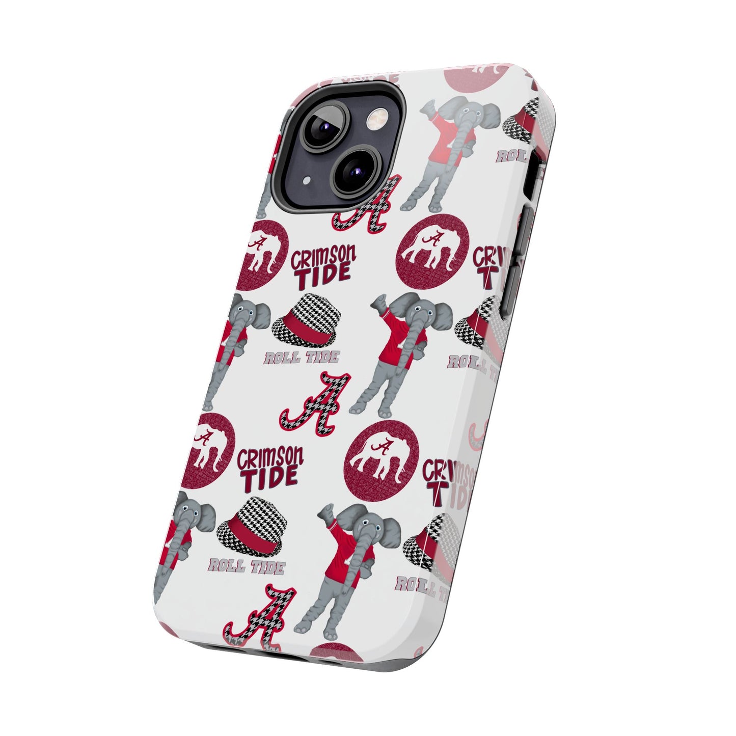 Alabama Crimson Tide Phone Case - Tough, Durable, Elephant Design, Sports Fan Accessories, College Team Gift, Graduation Presents