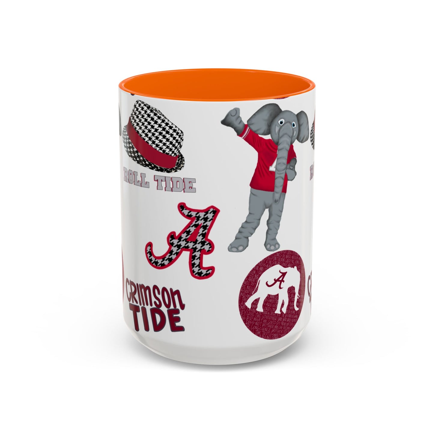 Crimson Tide Coffee Mug, Alabama Fan Cup, Roll Tide Mug, College Sports Gift, Game Day Drinkware
