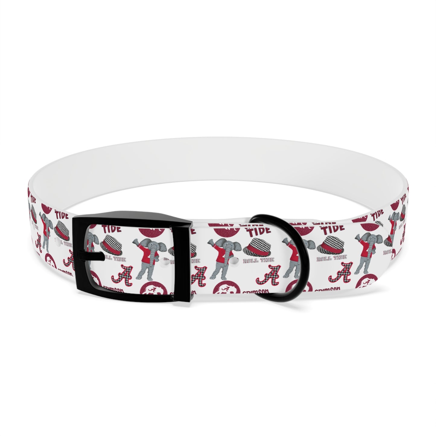 Alabama Crimson Tide Dog Collar - Pet Accessory, Dog Lover Gift, Sports Team Collar, Custom Dog Gear, Football Fan Merchandise