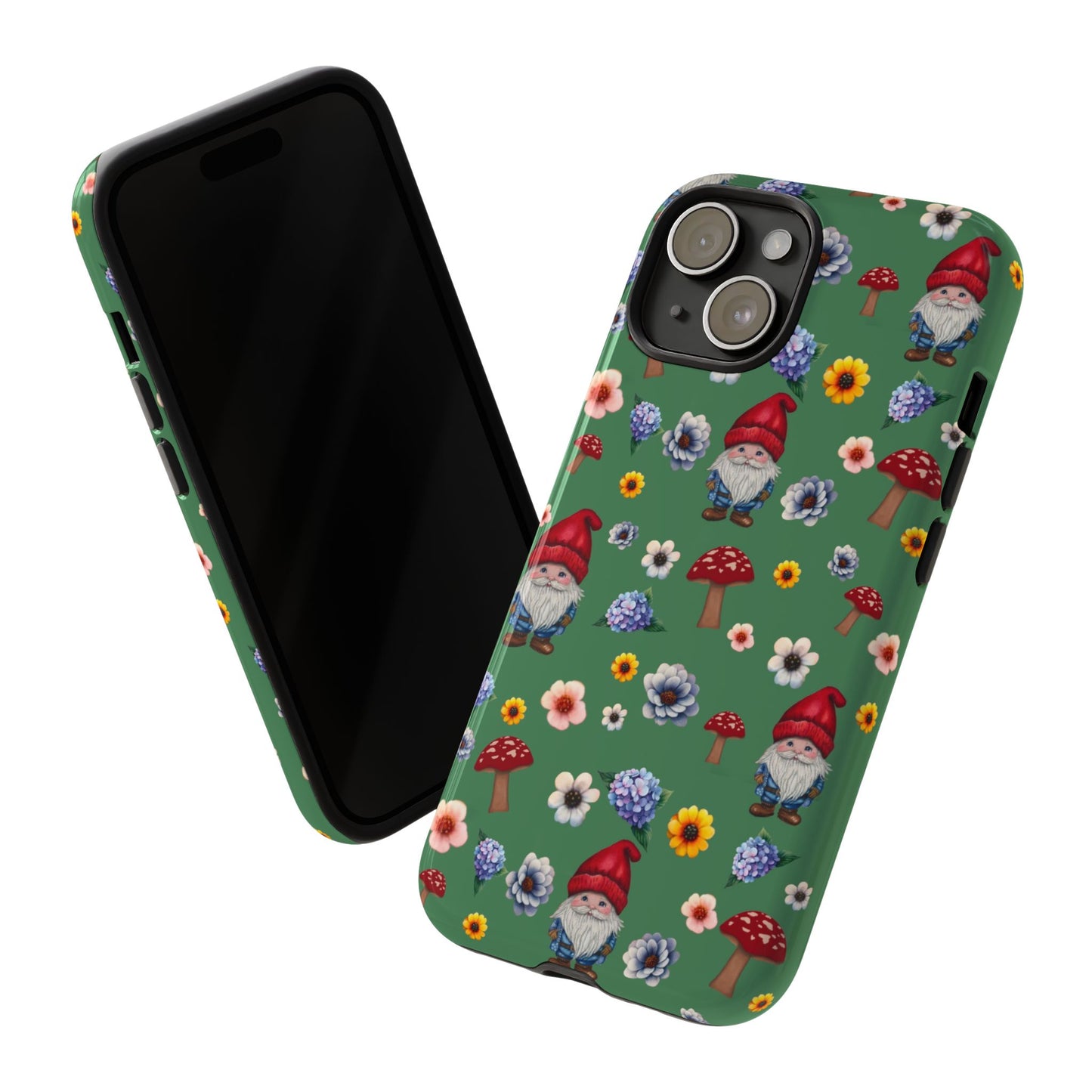Gnome Garden Phone Case | Tough Cases for Nature Lovers | Cute Gnome Pattern | Floral & Mushroom Design | Gifts for Friends, Birthday [...]