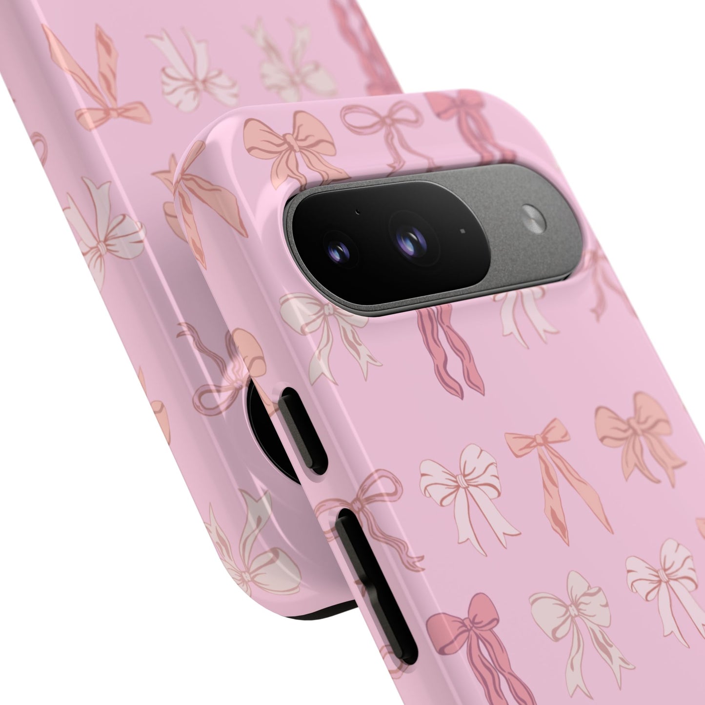 Cute Phone Case with Bow Design | Pink Aesthetic | Gifts for Her, Birthday Present, Trendy Phone Accessories, Fashionable Tech Cover