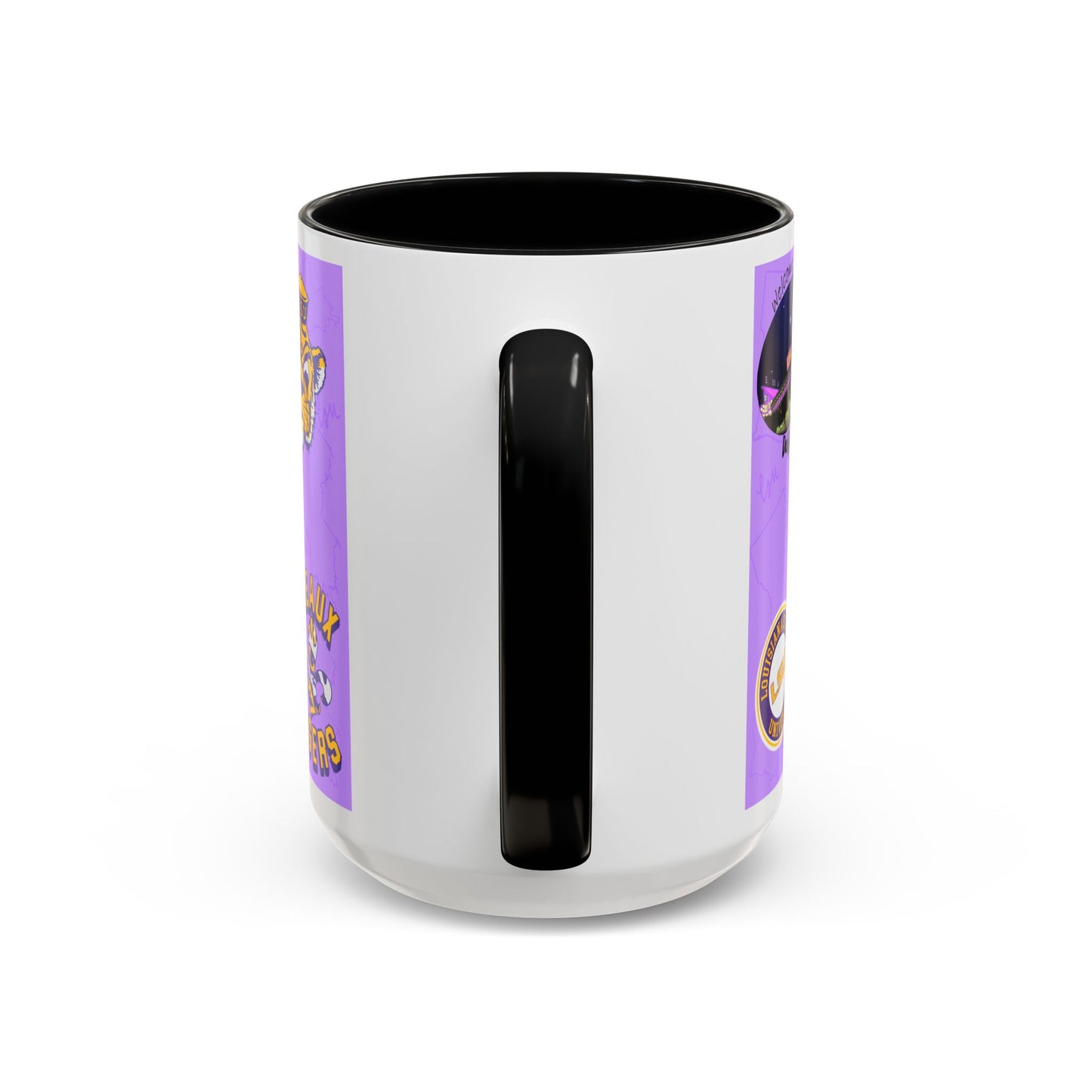 LSU Tigers Accent Coffee Mug - Perfect for Sports Fans, Gift for Graduates, Home Decor, College Student, Game Day Essentials