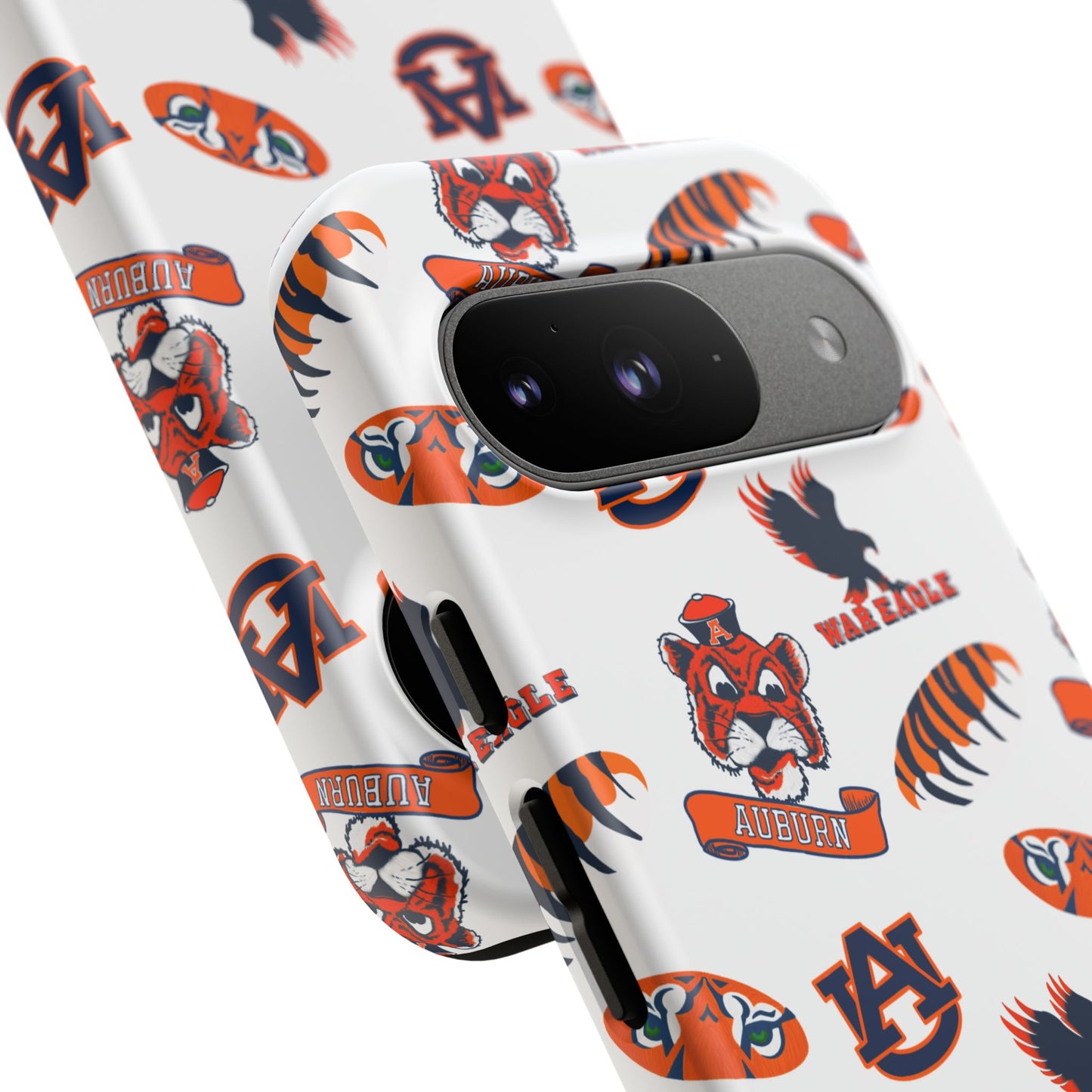 Auburn Fan Phone Case, Sports Team Accessory, Gift for Auburn Fans, Durable Cover, College Game Day