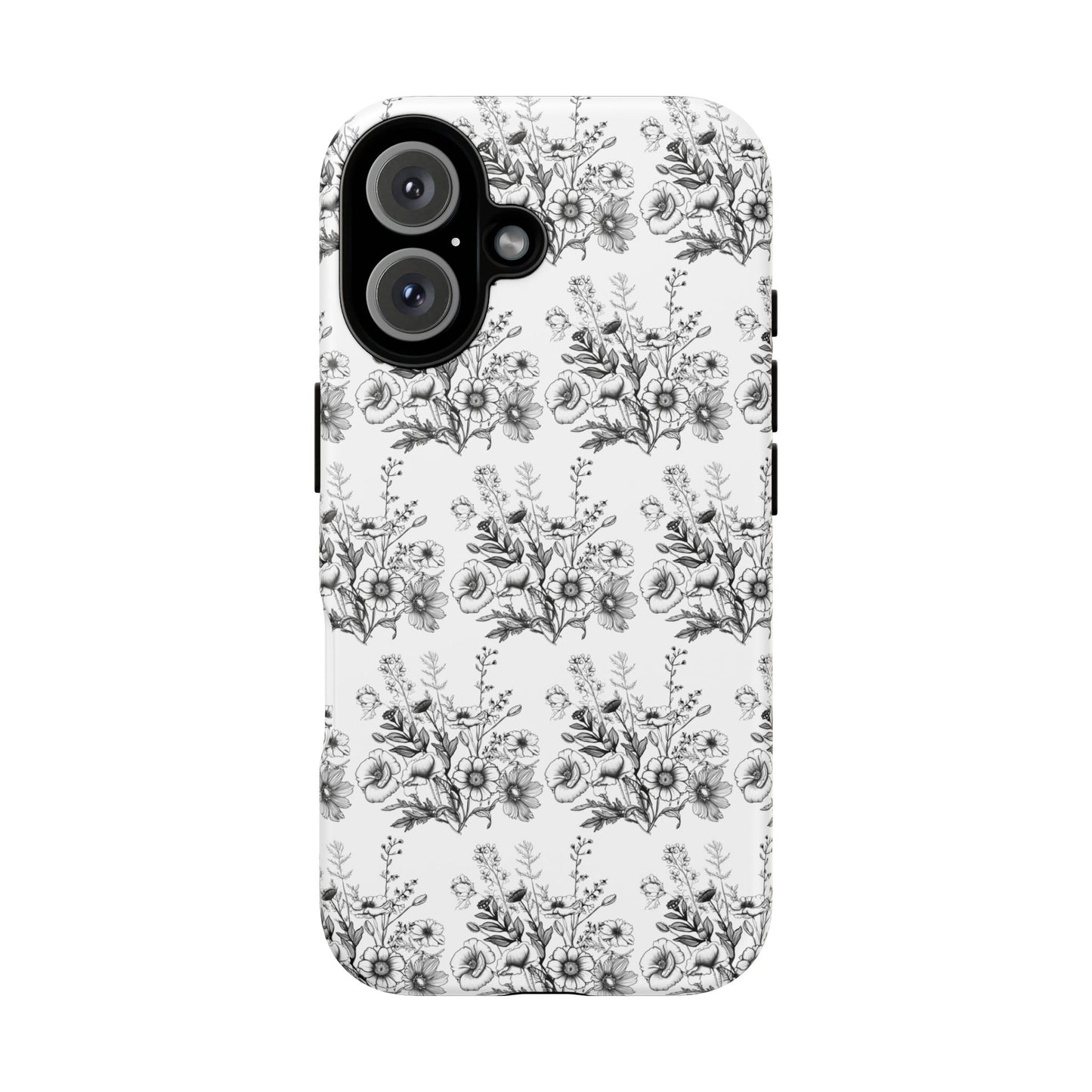 Floral Phone Case, Tough Cases with Elegant Black and White Design, Protective Cover for Fashion Lovers, Unique Gift for All [...]
