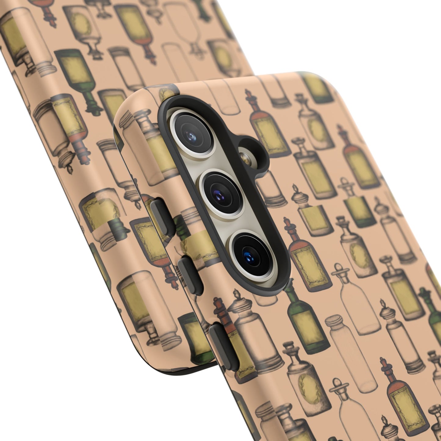 Vintage Potion Bottle Phone Case, Tough Phone Case, Magical Phone Cover, Witch Aesthetic, Gift for Witch Lovers, Boho Phone Accessories