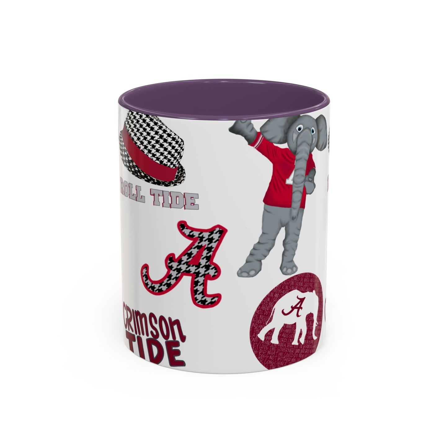 Crimson Tide Coffee Mug, Alabama Fan Cup, Roll Tide Mug, College Sports Gift, Game Day Drinkware