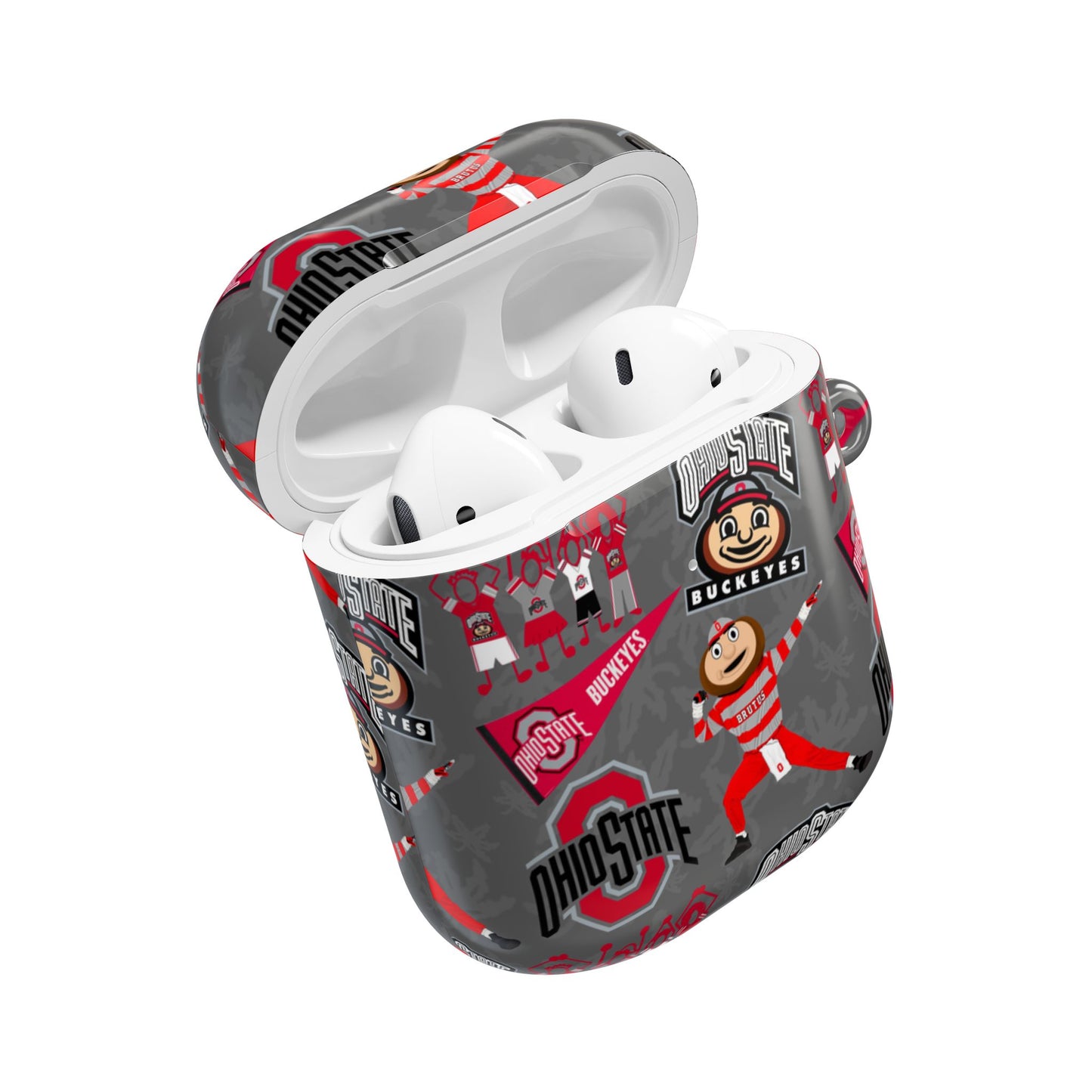 Ohio State Buckeyes AirPod Case, College Sports Accessories, Cute Gift for Students, Team Spirit Cover, Trending Tech Gear