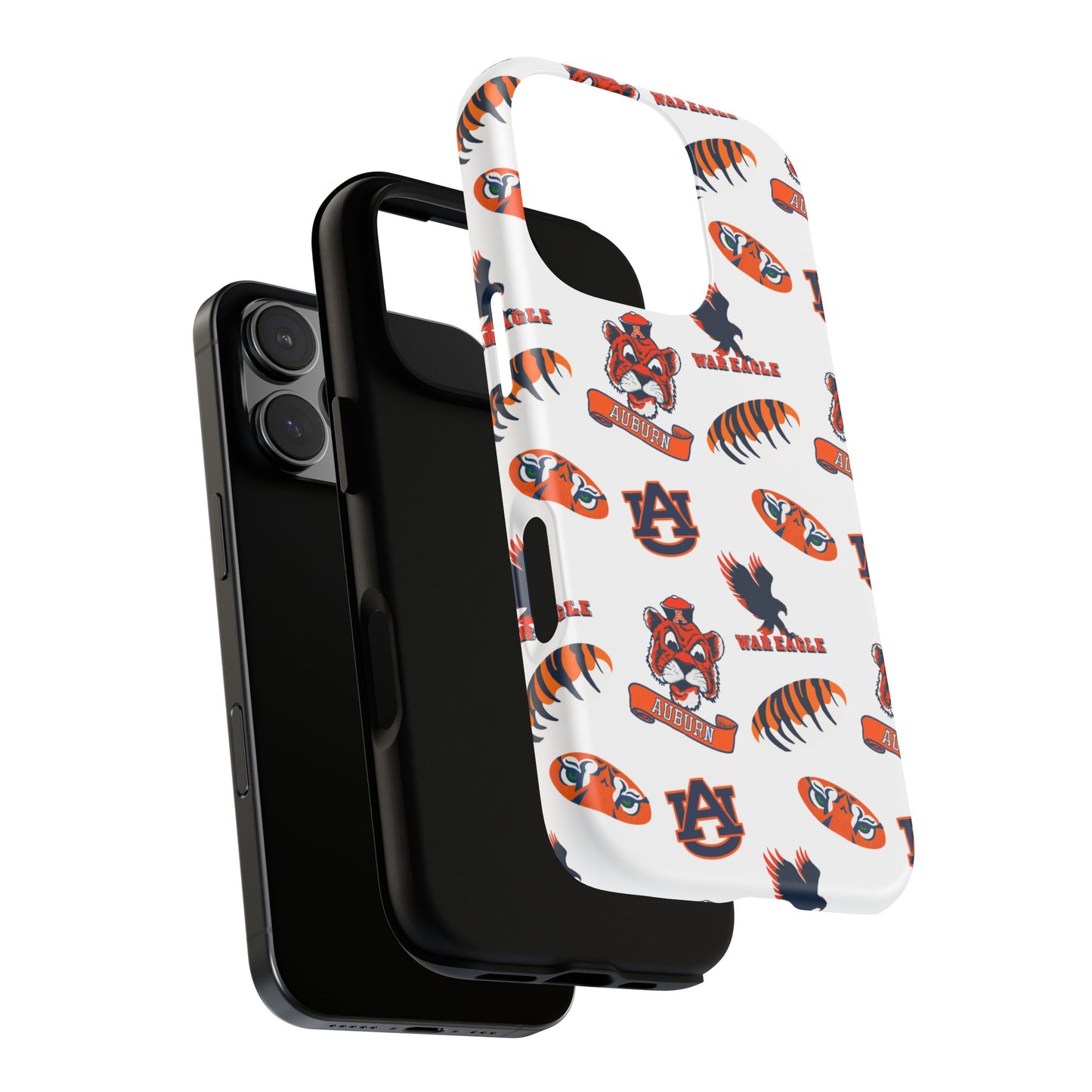 Auburn Fan Phone Case, Sports Team Accessory, Gift for Auburn Fans, Durable Cover, College Game Day