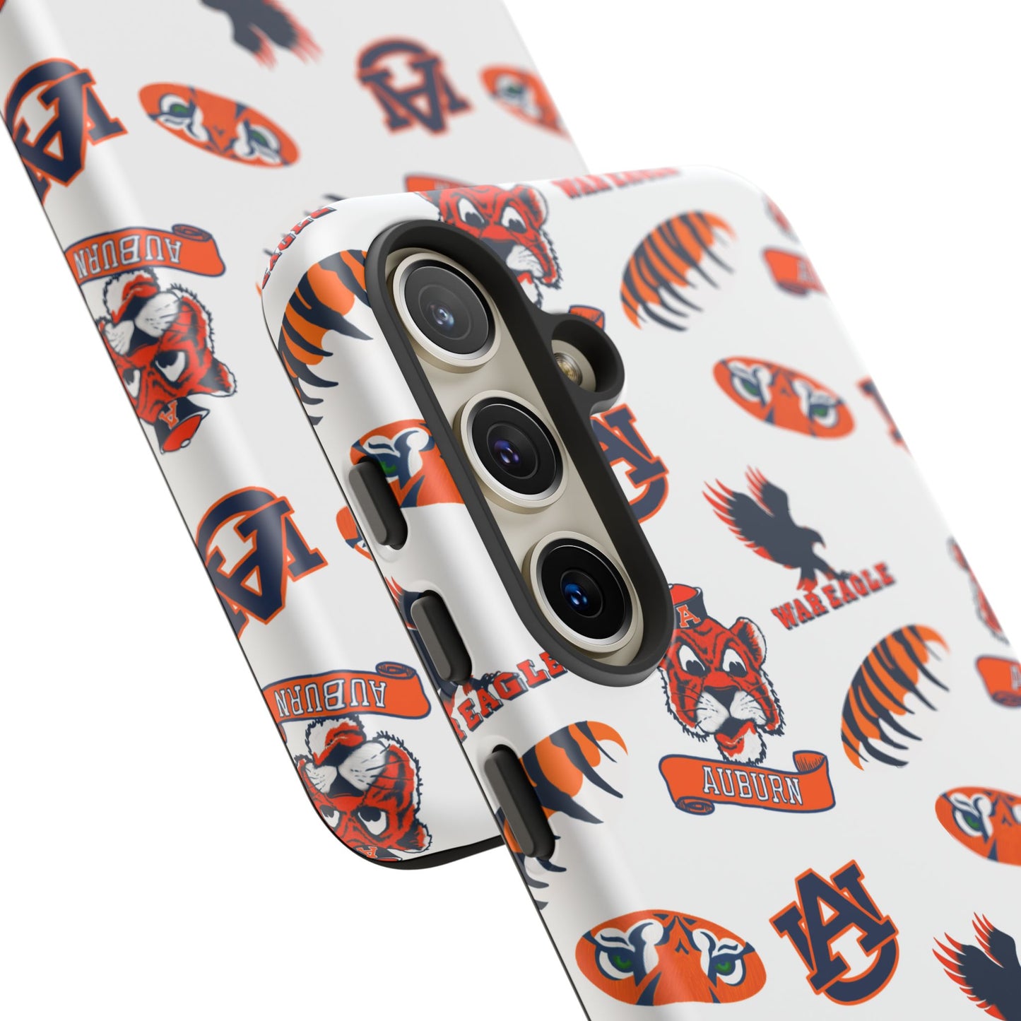 Auburn Fan Phone Case, Sports Team Accessory, Gift for Auburn Fans, Durable Cover, College Game Day