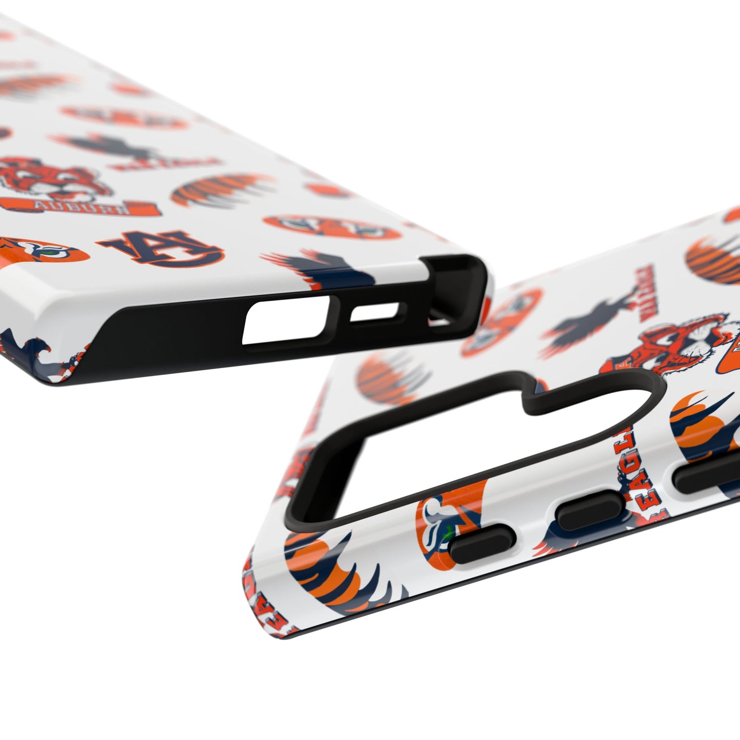 Auburn Fan Phone Case, Sports Team Accessory, Gift for Auburn Fans, Durable Cover, College Game Day
