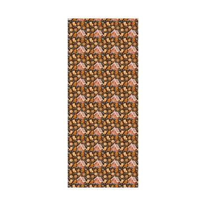 Gingerbread House Holiday Gift Wrap Paper