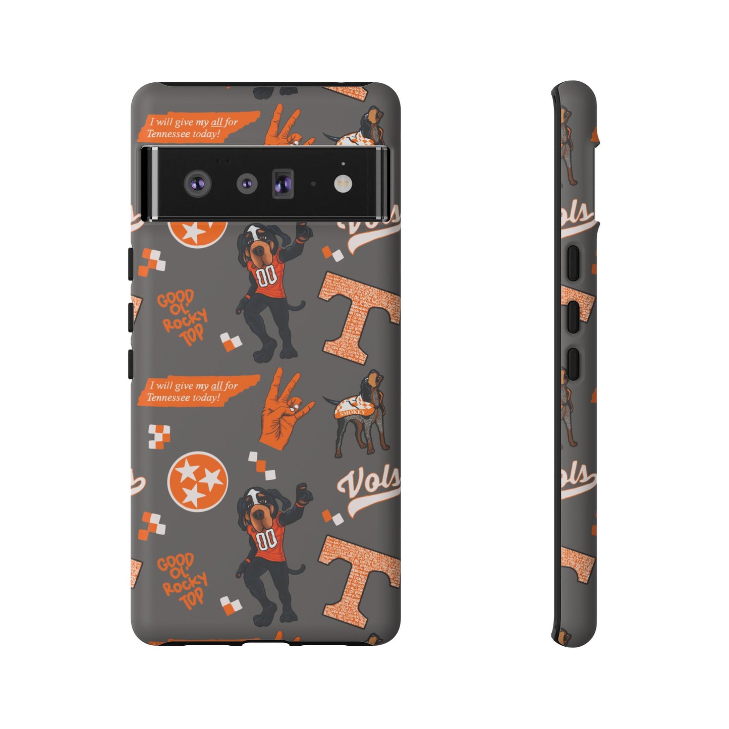 Tough Cases - Tennessee Fan Phone Case, Sports Team Accessory, Gift for Volunteers Fans, Durable Cover, College Game Day