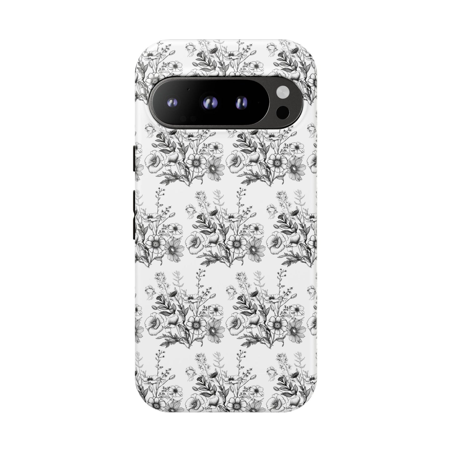 Floral Phone Case, Tough Cases with Elegant Black and White Design, Protective Cover for Fashion Lovers, Unique Gift for All [...]