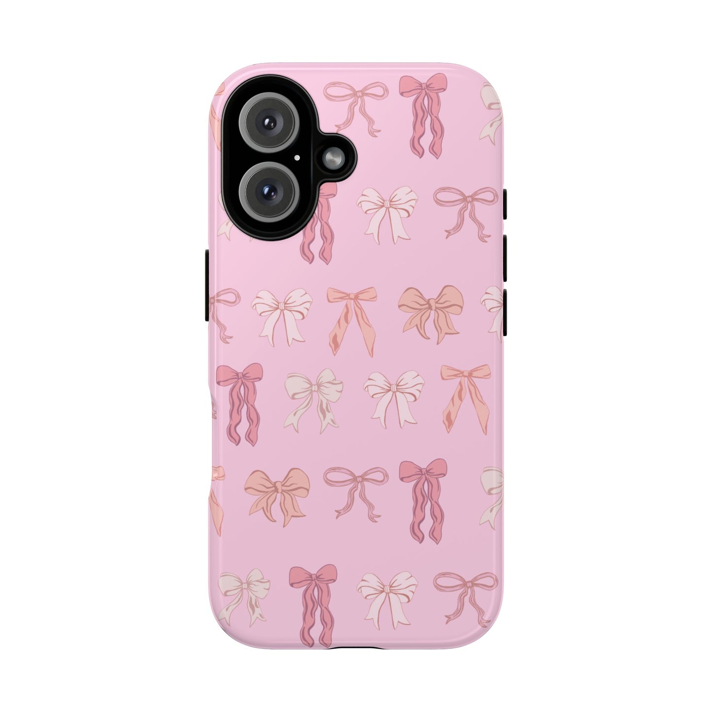 Cute Phone Case with Bow Design | Pink Aesthetic | Gifts for Her, Birthday Present, Trendy Phone Accessories, Fashionable Tech Cover