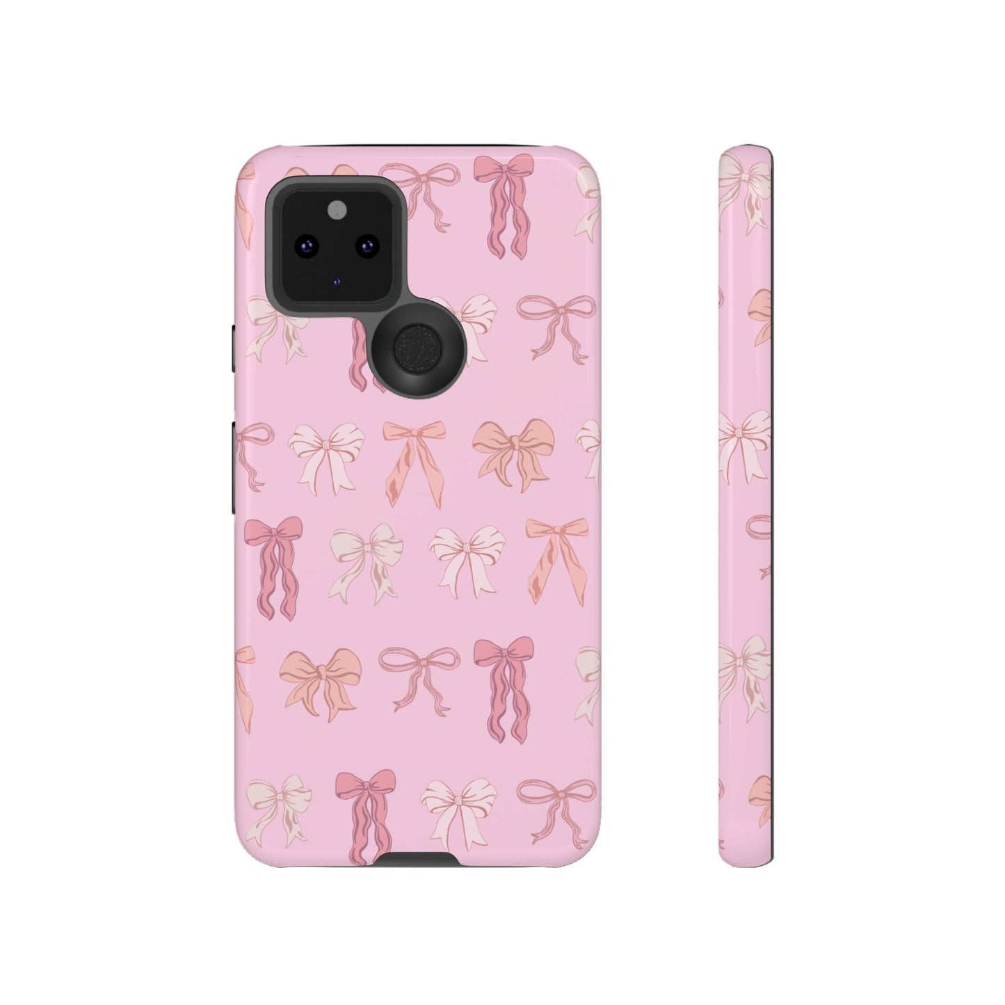 Cute Phone Case with Bow Design | Pink Aesthetic | Gifts for Her, Birthday Present, Trendy Phone Accessories, Fashionable Tech Cover