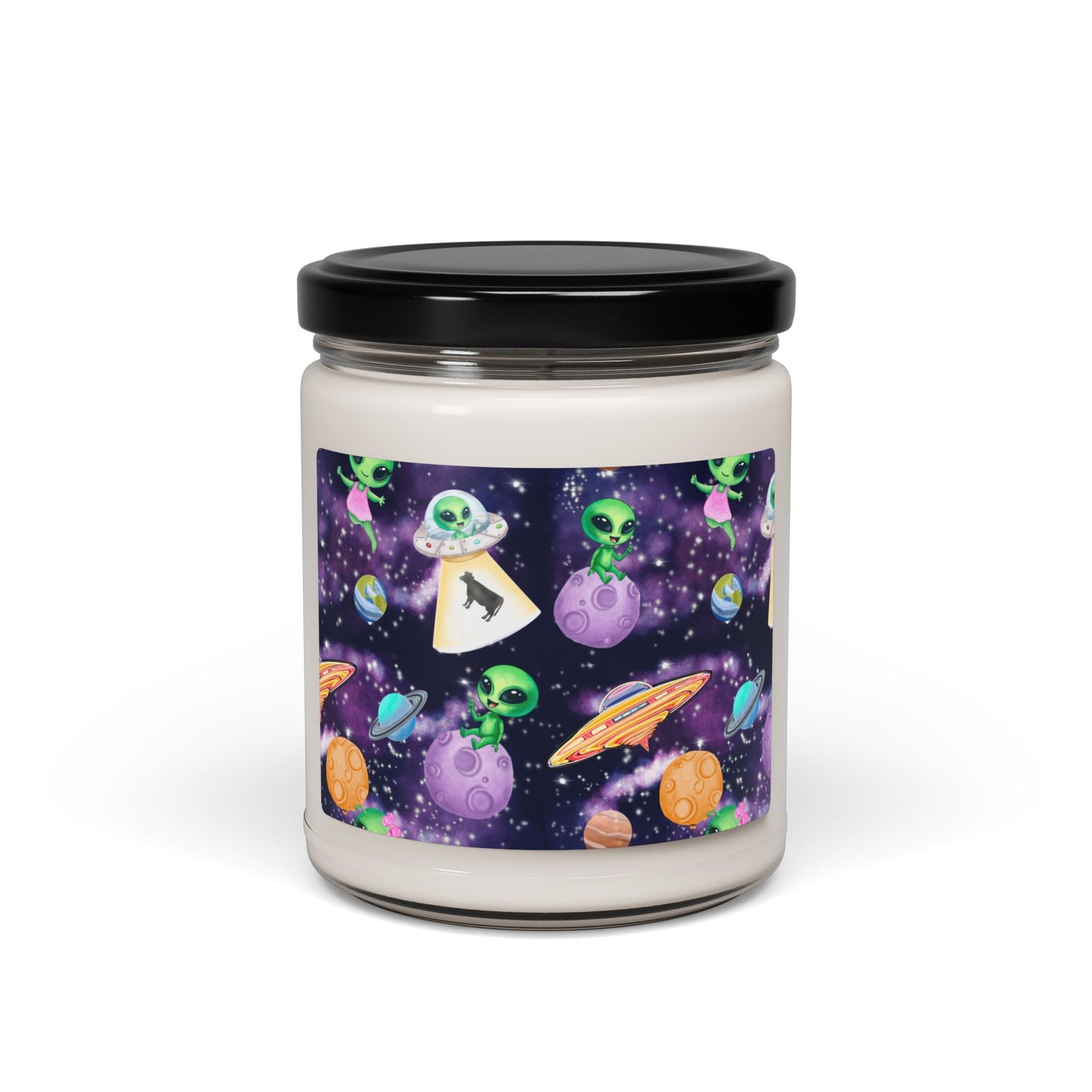 Alien Scented Soy Candle | Cozy Home Decor, Gift, Candle for Relaxation, Cute Home Fragrance