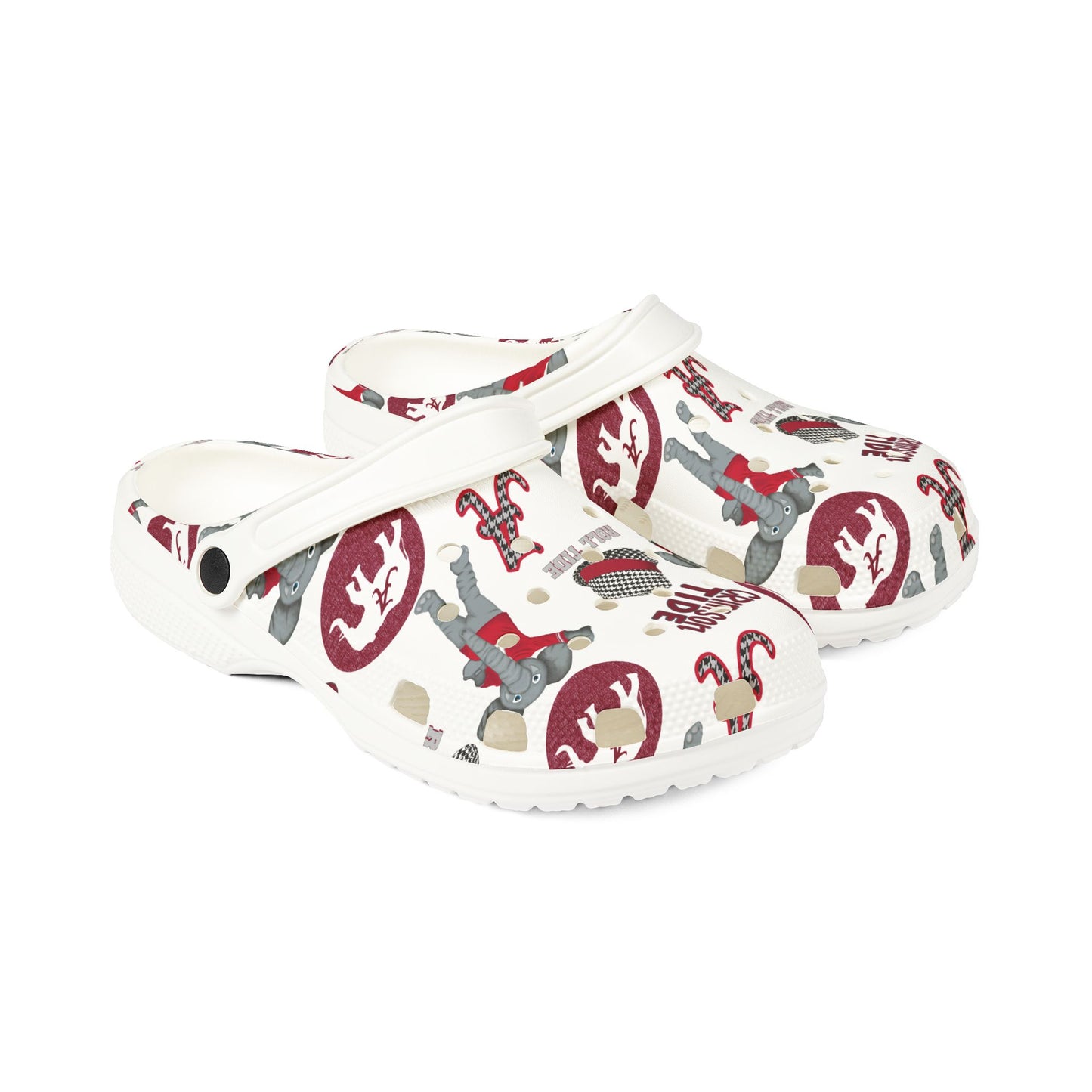 Alabama EVA Foam Rubber Clogs for Comfort and Fun, Perfect for Summer Casual Wear, Holiday Gatherings, Outdoor Activities