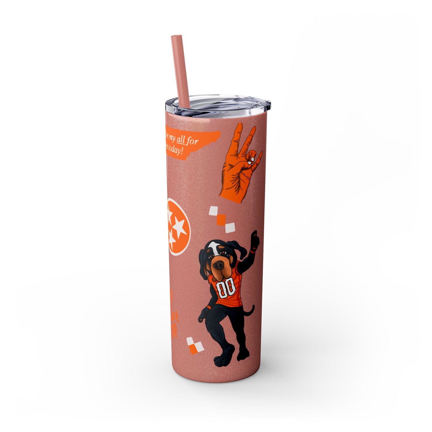 Tennessee Spirit Tumbler, 20oz | School Pride Cup for Gameday & Tailgating | Ideal for Fans, Students & Alumni