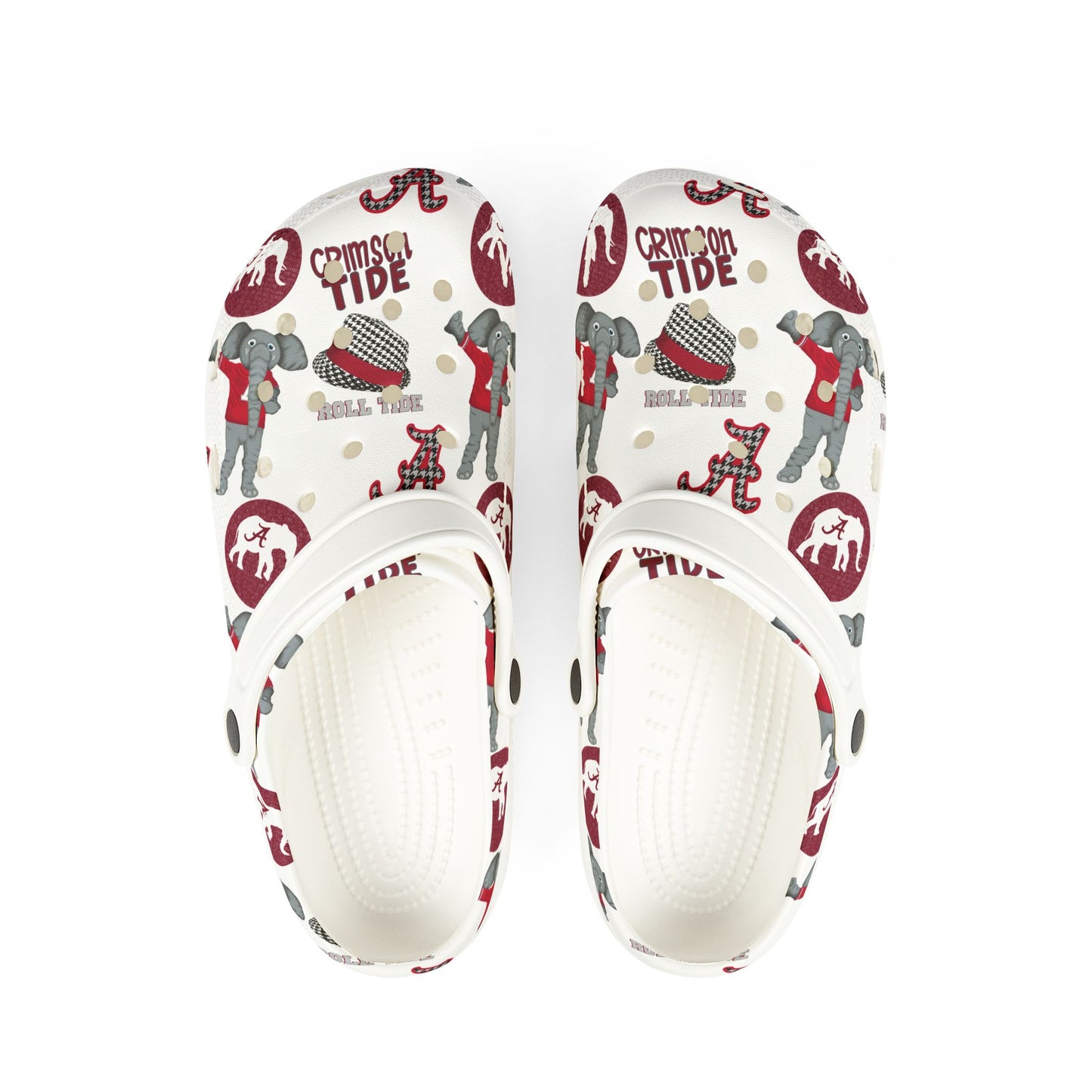 Alabama EVA Foam Rubber Clogs for Comfort and Fun, Perfect for Summer Casual Wear, Holiday Gatherings, Outdoor Activities