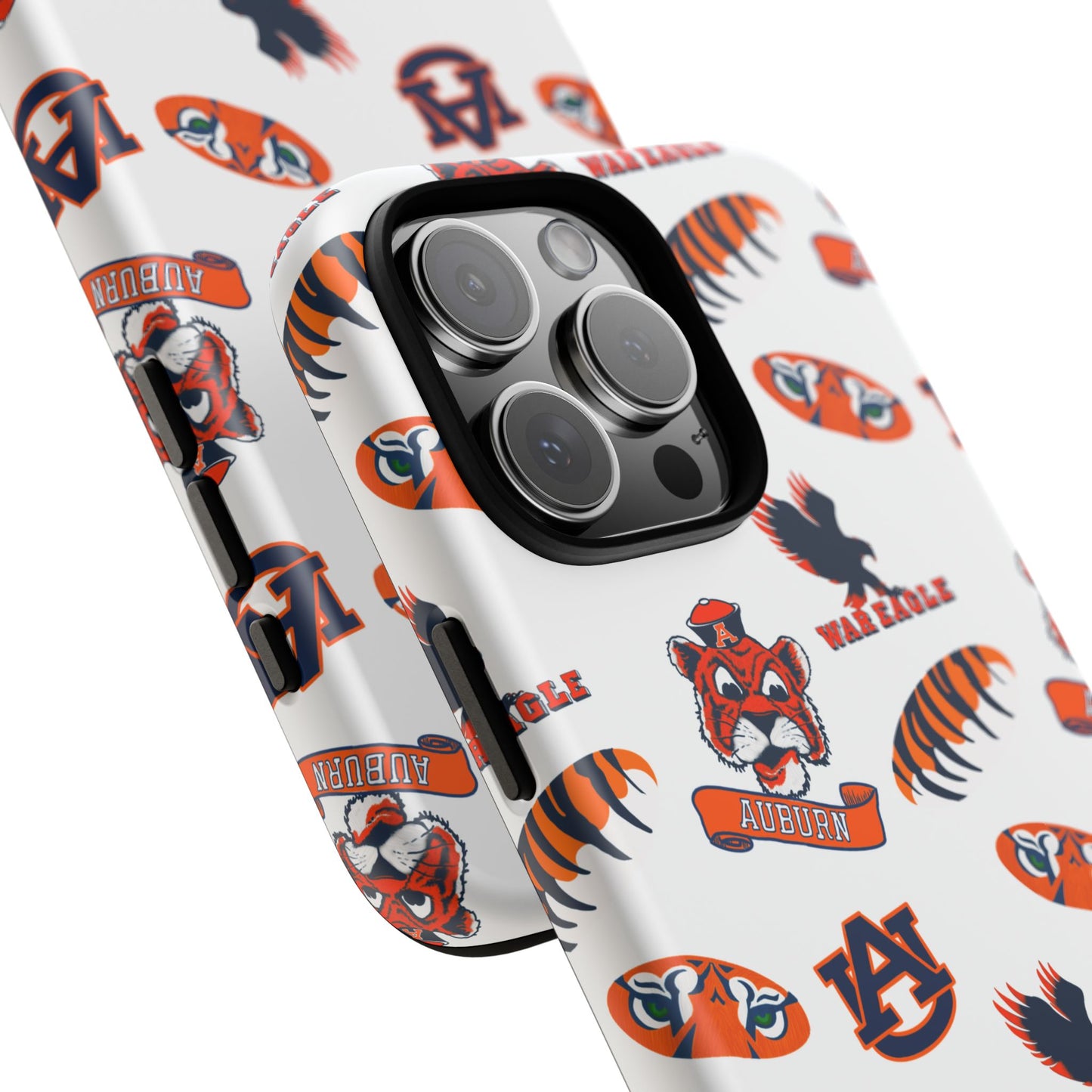 Auburn Fan Phone Case, Sports Team Accessory, Gift for Auburn Fans, Durable Cover, College Game Day