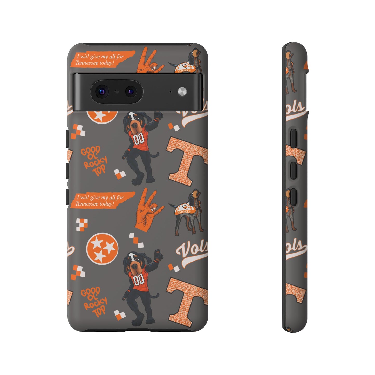 Tough Cases - Tennessee Fan Phone Case, Sports Team Accessory, Gift for Volunteers Fans, Durable Cover, College Game Day