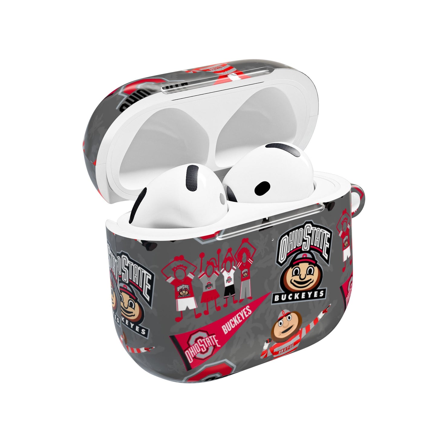 Ohio State Buckeyes AirPod Case, College Sports Accessories, Cute Gift for Students, Team Spirit Cover, Trending Tech Gear
