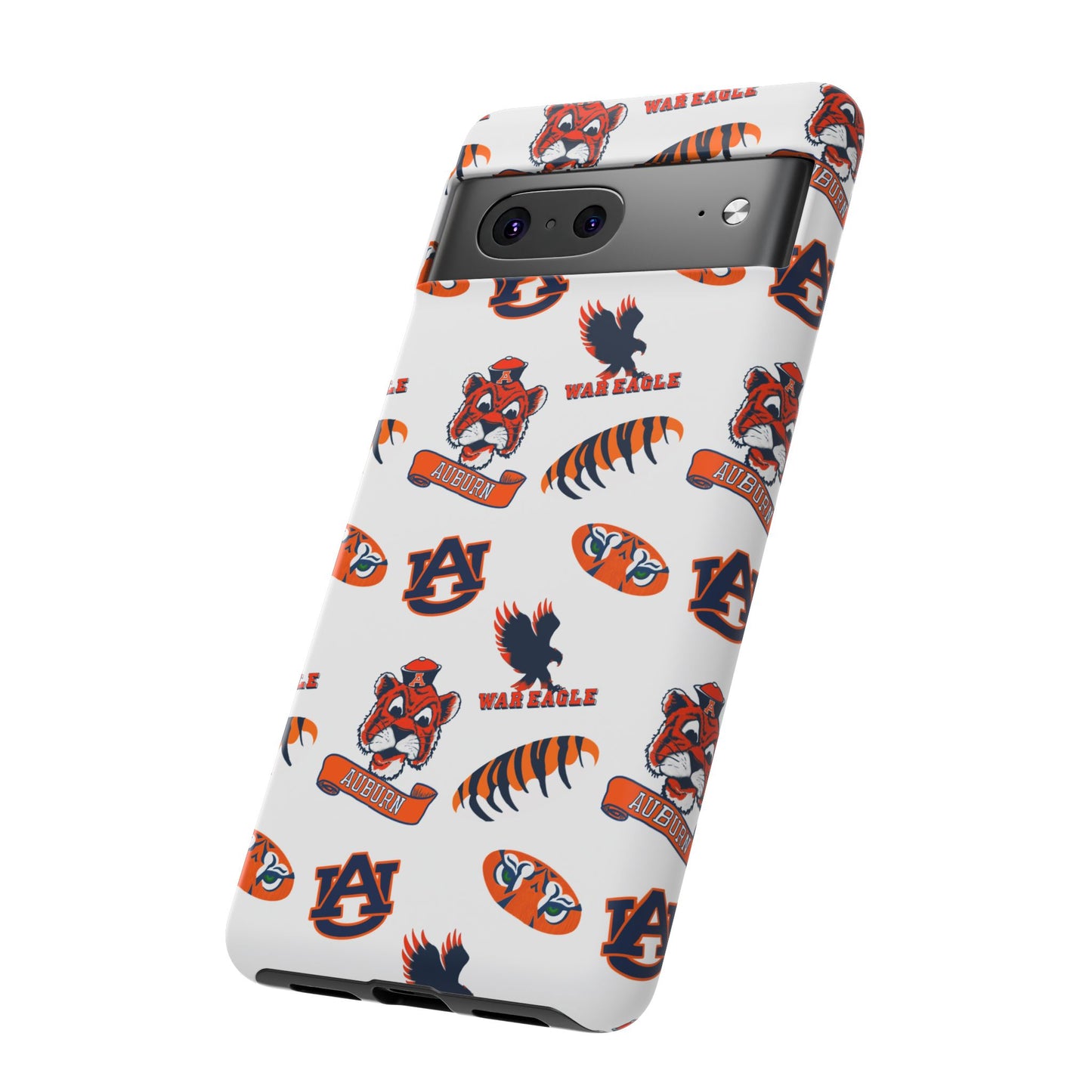 Auburn Fan Phone Case, Sports Team Accessory, Gift for Auburn Fans, Durable Cover, College Game Day