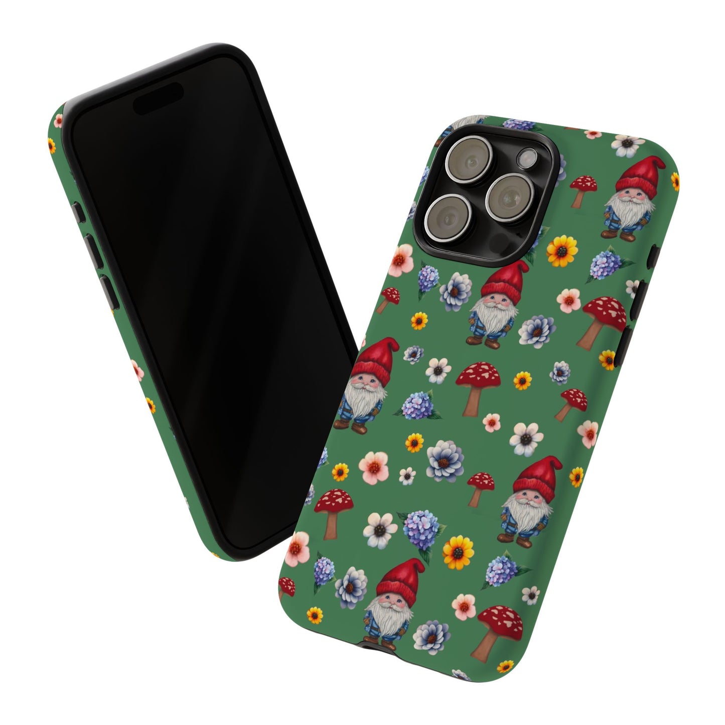 Gnome Garden Phone Case | Tough Cases for Nature Lovers | Cute Gnome Pattern | Floral & Mushroom Design | Gifts for Friends, Birthday [...]