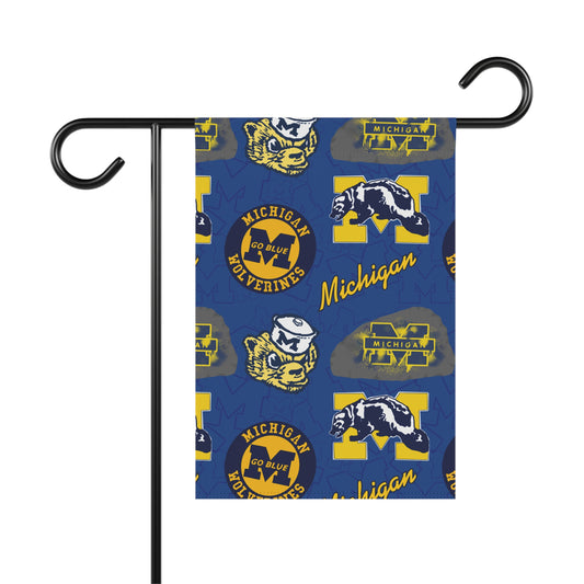 Michigan Wolverines Garden & House Flag