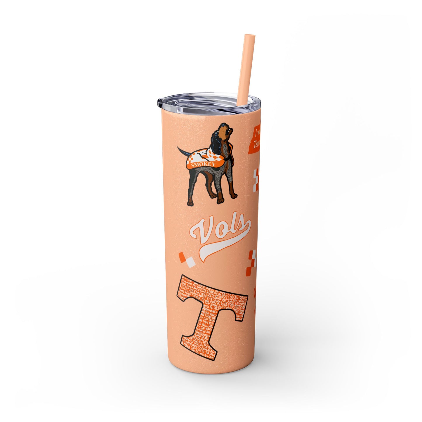 Tennessee Spirit Tumbler, 20oz | School Pride Cup for Gameday & Tailgating | Ideal for Fans, Students & Alumni