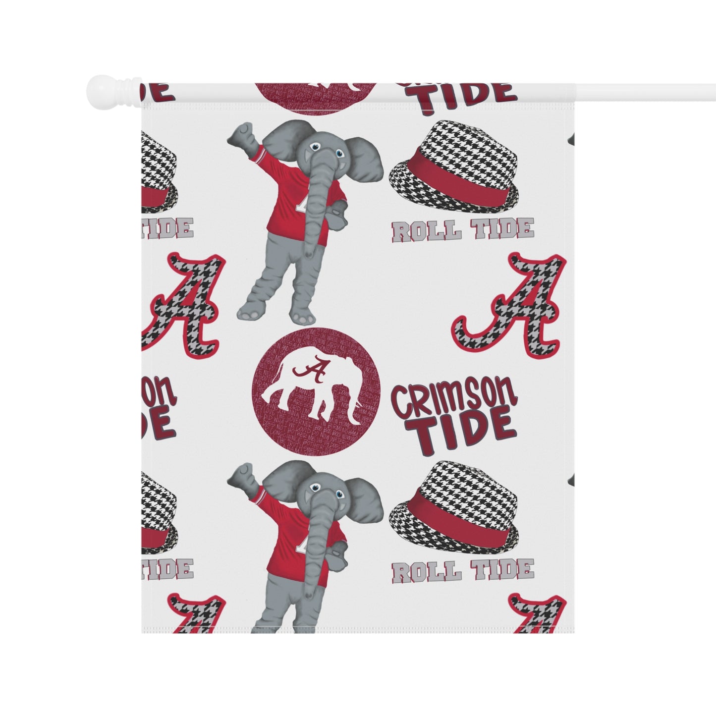 Alabama Crimson Tide Garden Banner, Decorative Outdoor Flag, College Team Spirit Decor, Perfect for Game Day