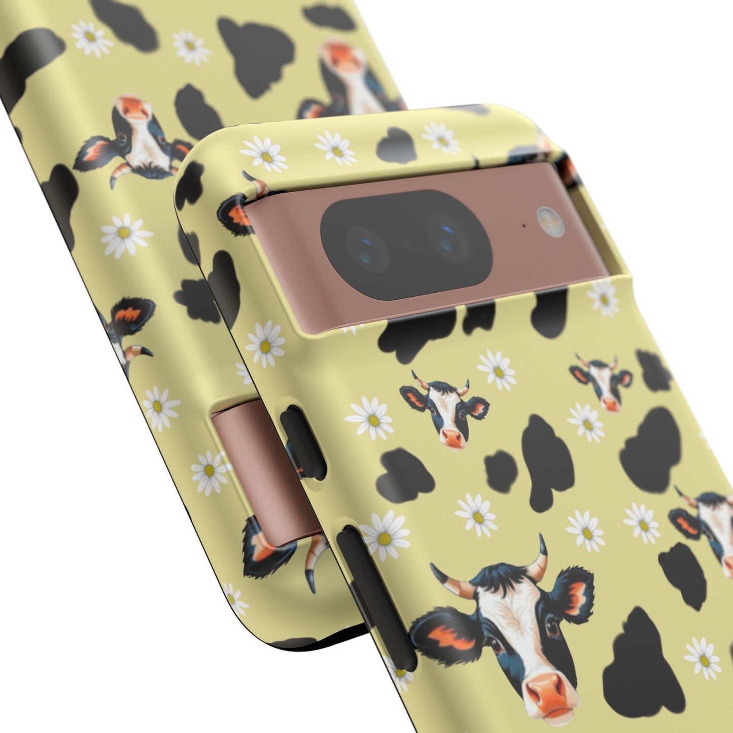 Cow Print Phone Case - Cute Protection for Animal Lovers, Gift for Farmhouse Decor, Cheerful Cow Design