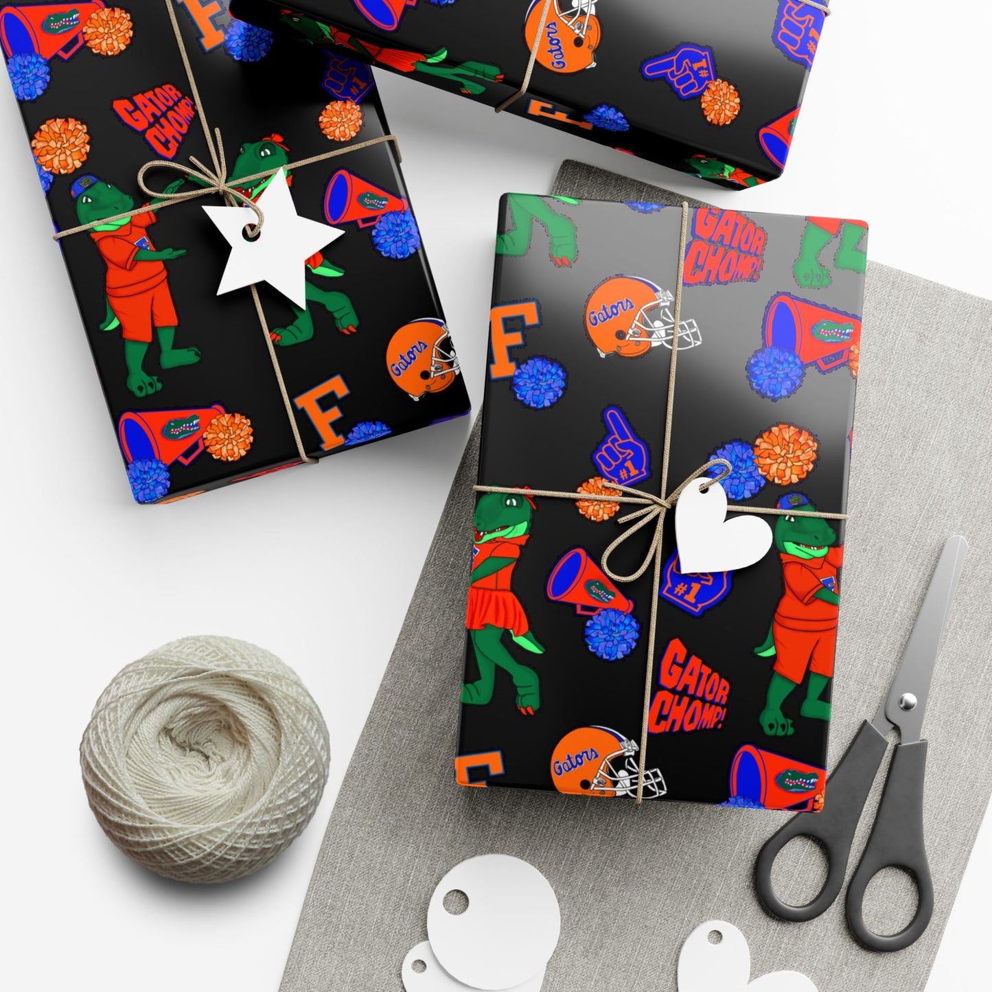 Florida Gators Football Gift Wrap Paper — Team Spirit Wrapping Paper for Fans & Game Day