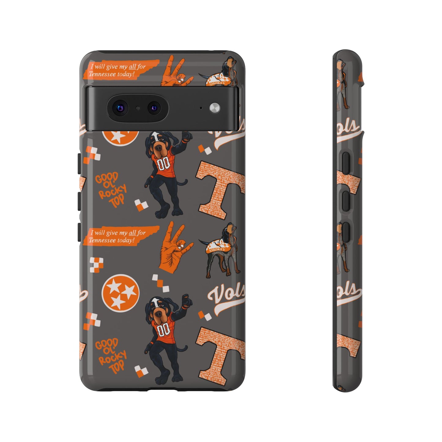 Tough Cases - Tennessee Fan Phone Case, Sports Team Accessory, Gift for Volunteers Fans, Durable Cover, College Game Day
