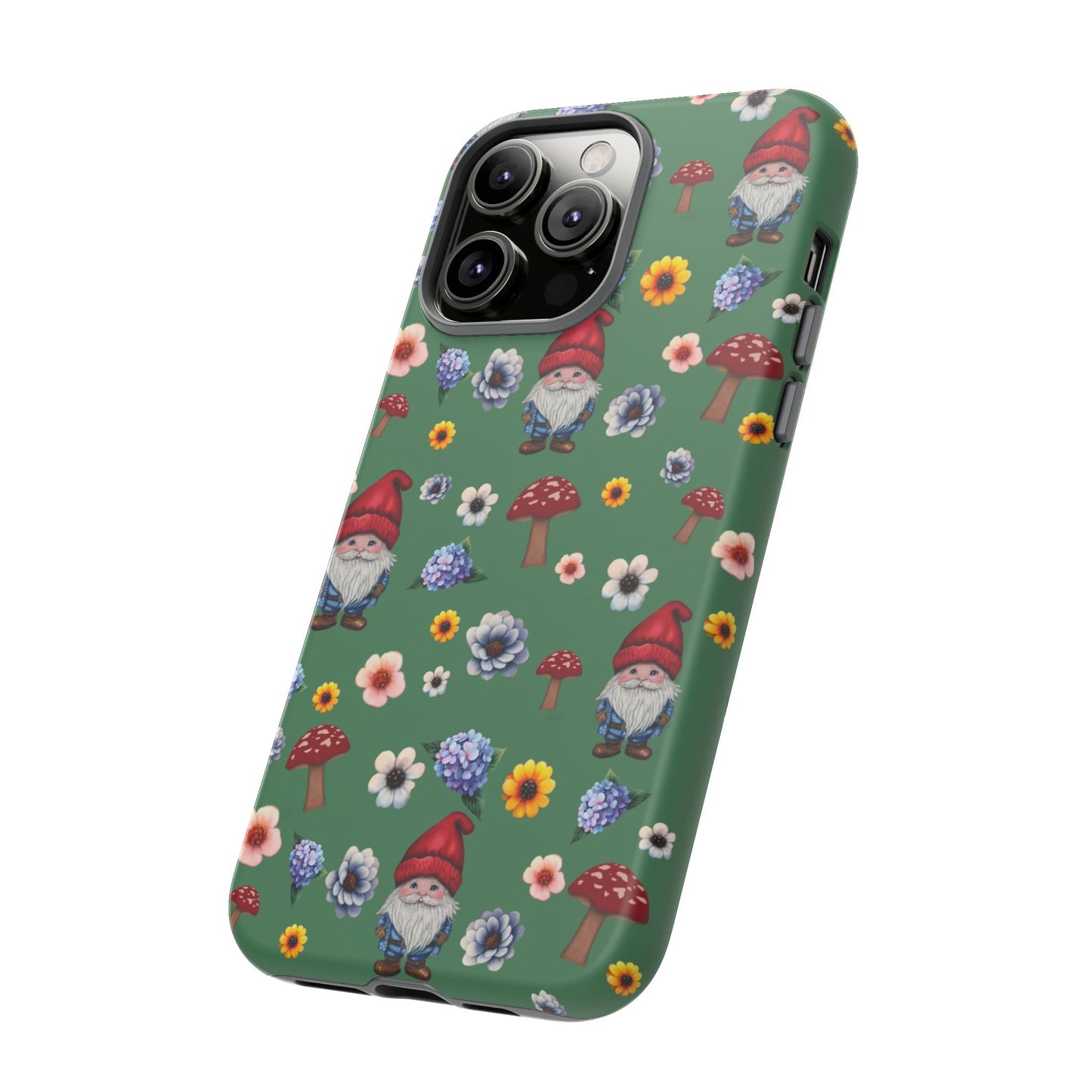 Gnome Garden Phone Case | Tough Cases for Nature Lovers | Cute Gnome Pattern | Floral & Mushroom Design | Gifts for Friends, Birthday [...]